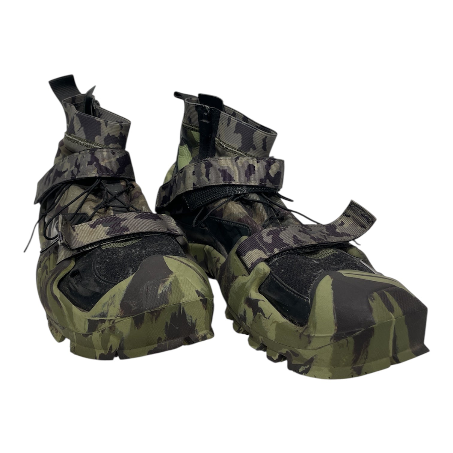 NIKE/Hi-Sneakers/US 6.5/Camouflage/GRN/matthew m williams/ TR3 view 1