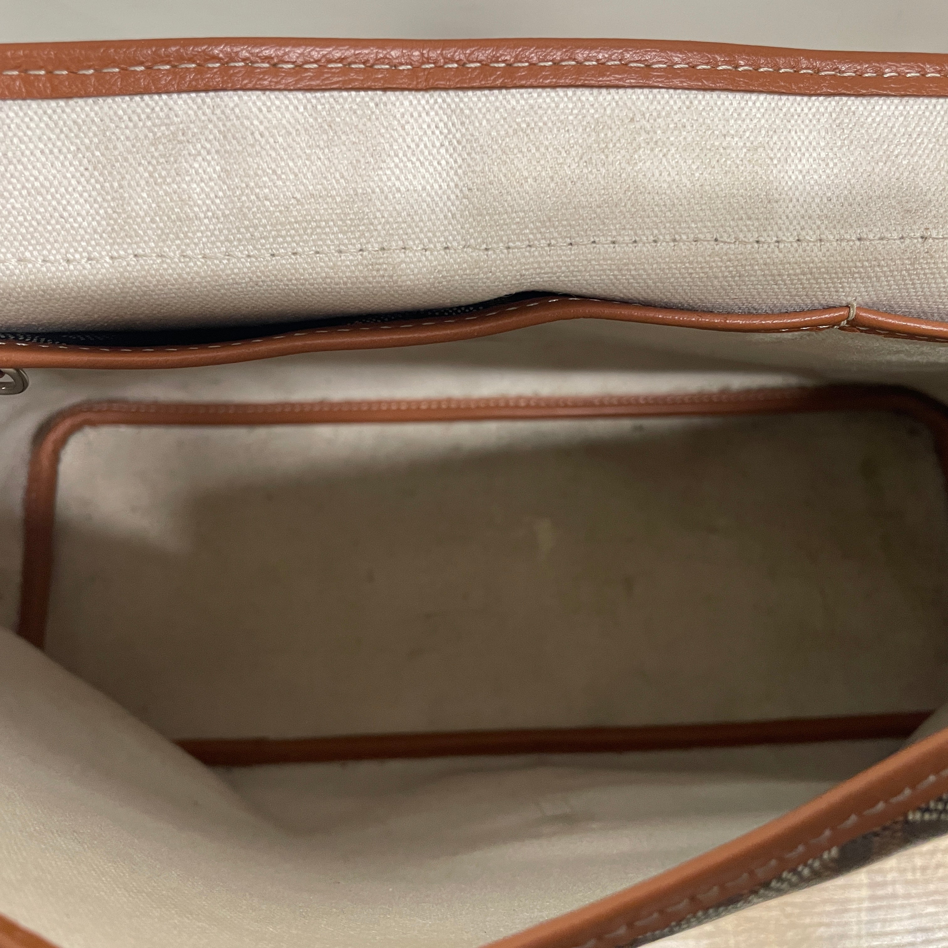 GOYARD/Cross Body Bag/Leather/BRW/WYJ2849 view 4