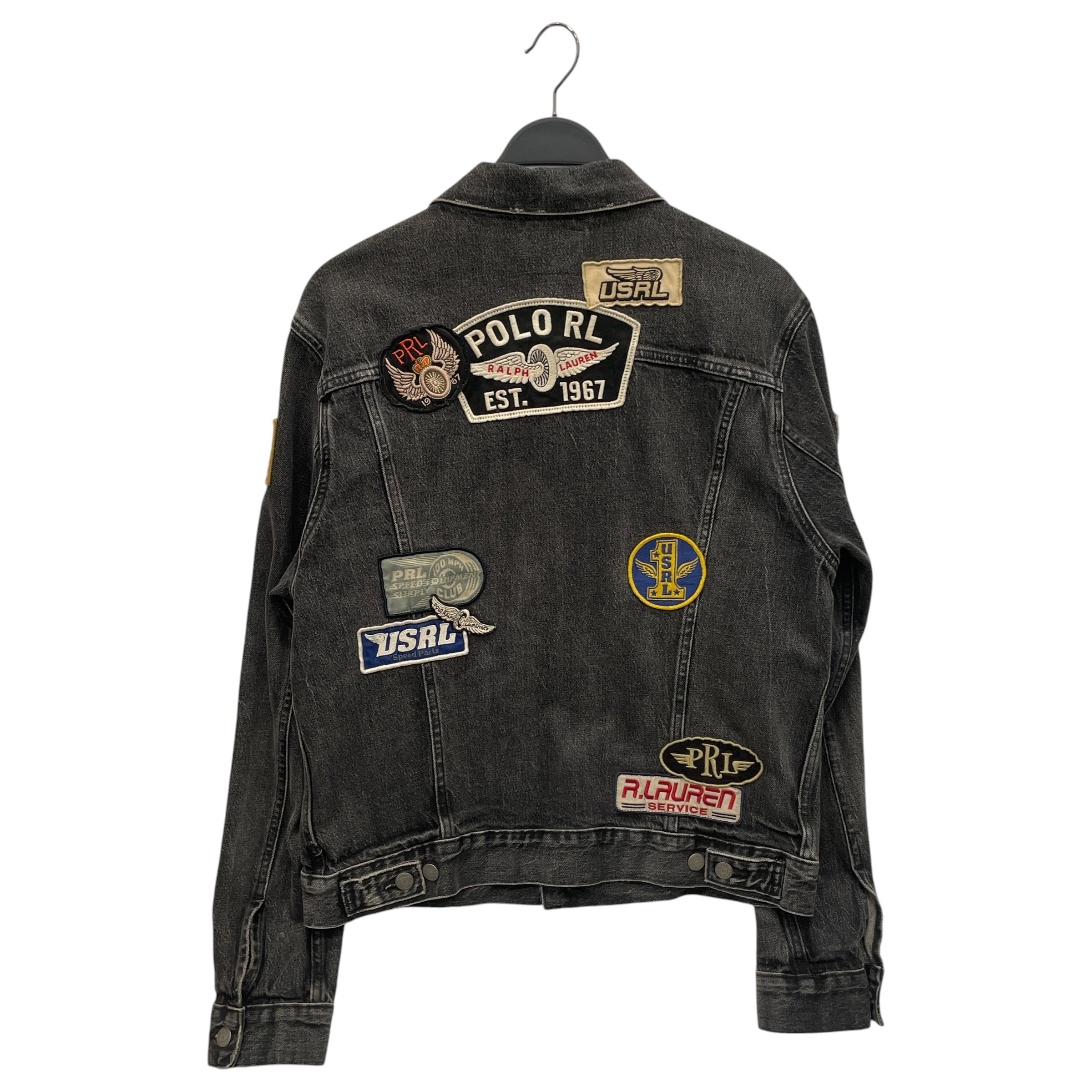 POLO RALPH LAUREN/Denim Jkt/L/Denim/BLK/PATCHED TYPE 3 view 2