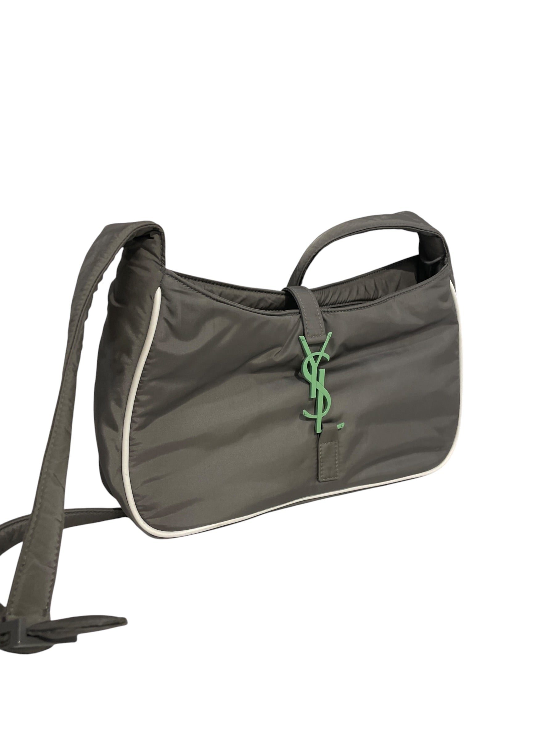 YVES SAINT LAURENT/Hand Bag/Nylon/GRY/QBKDR78 view 6