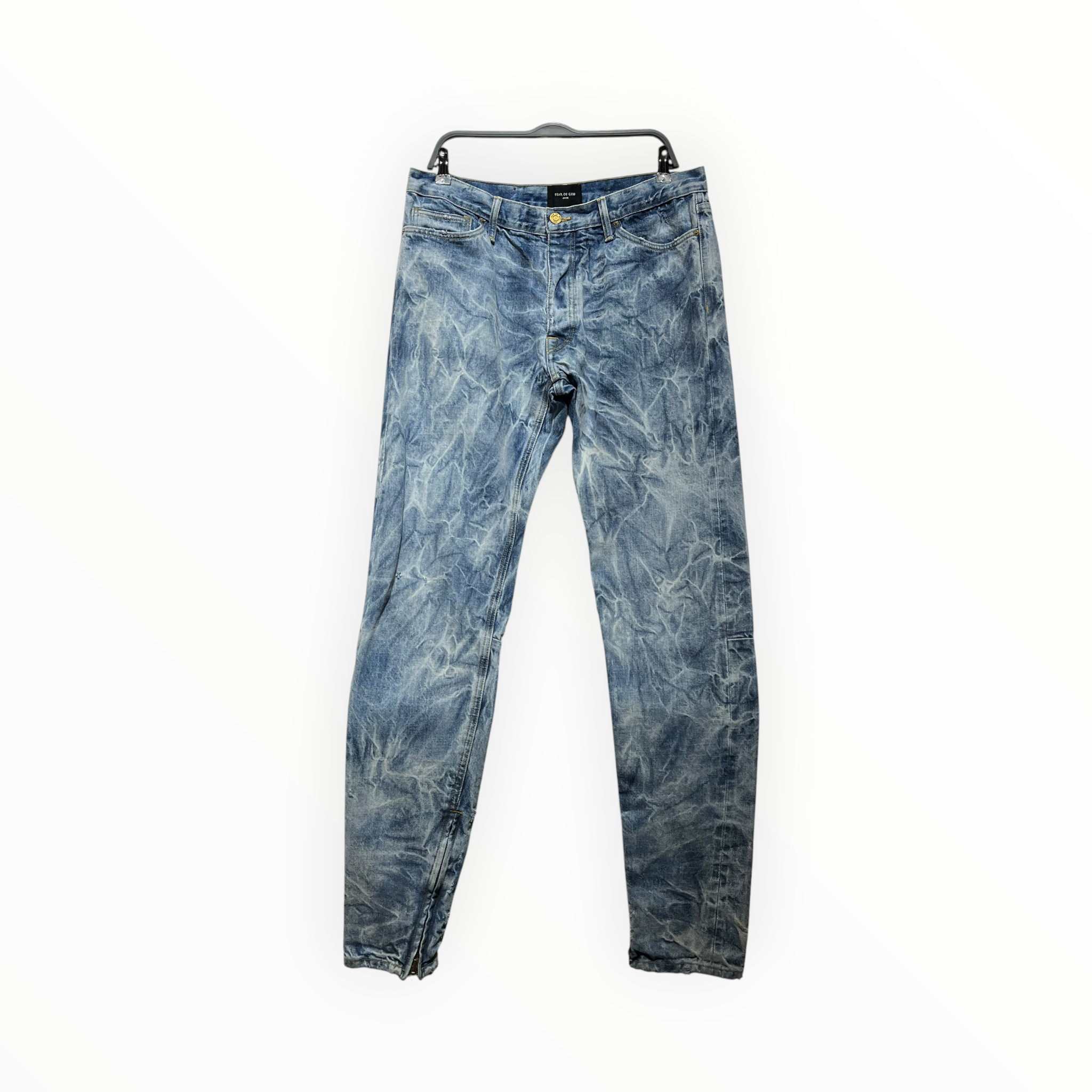 FEAR OF GOD/Skinny Pants/36/Denim/BLU/Holy Water Selvedge Jeans view 1
