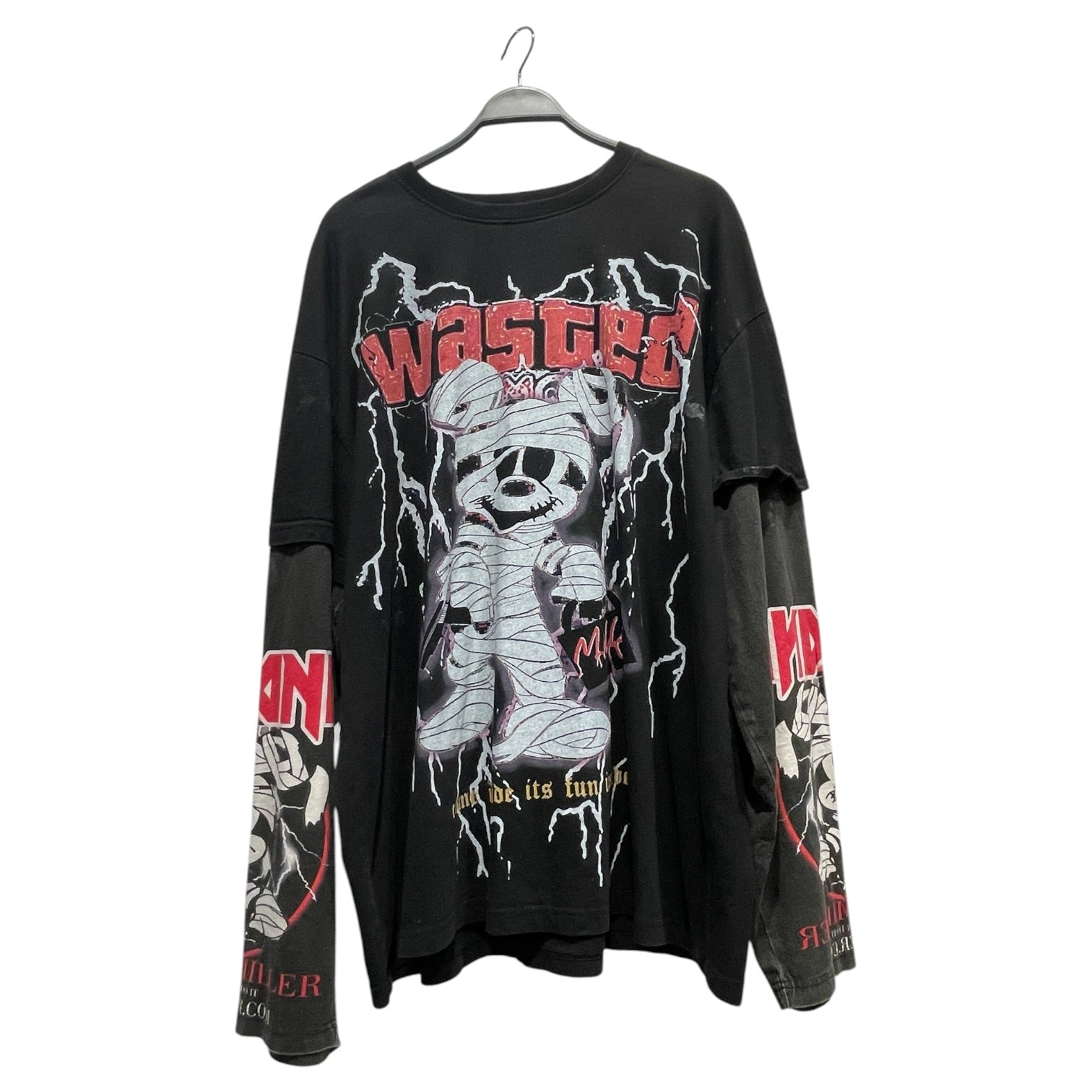 Droland Miller/LS T-Shirt/XL/BLK/Wasted view 1