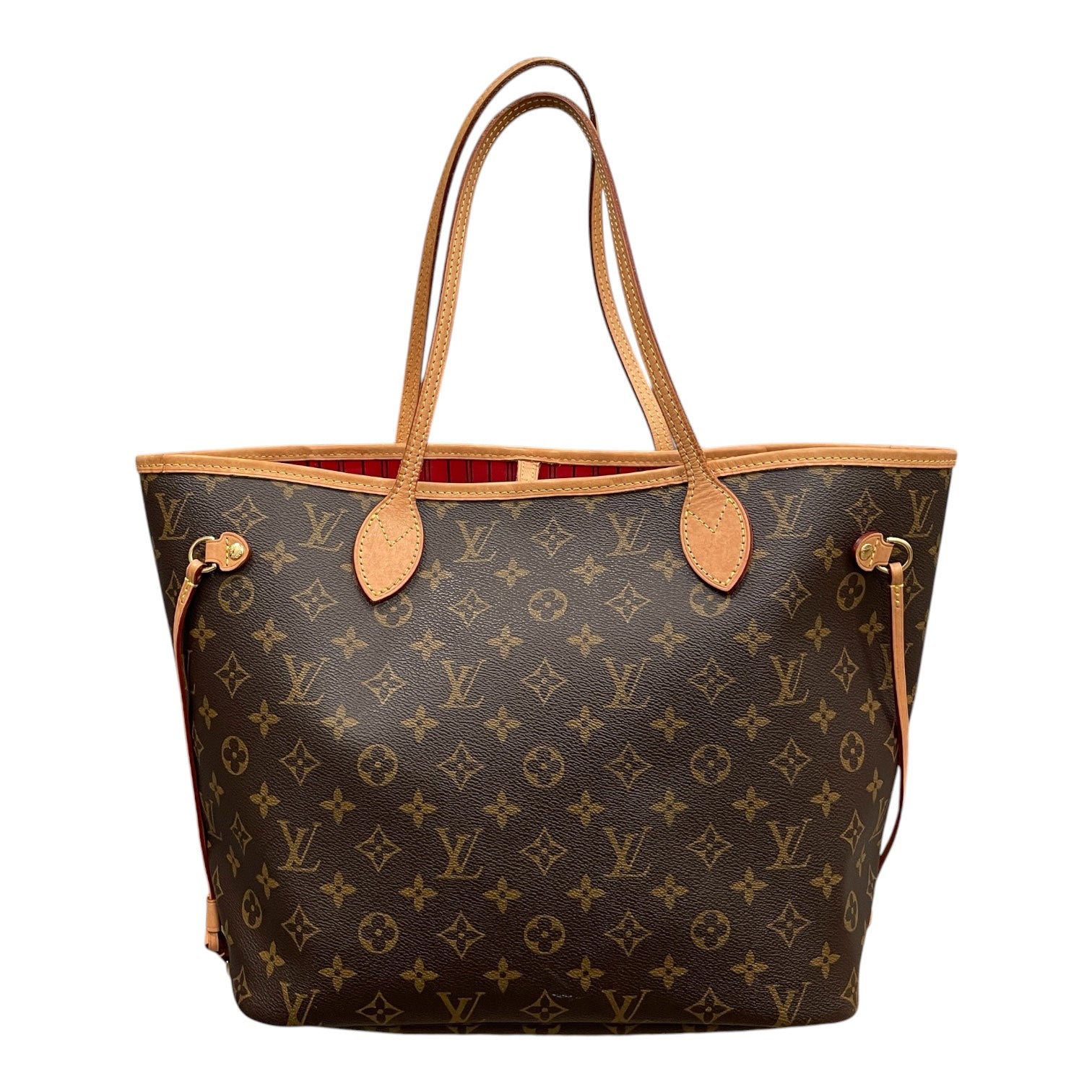 LOUIS VUITTON/Tote Bag/Monogram/Leather/BRW/NERVERFULL BANDOULIERE view 1