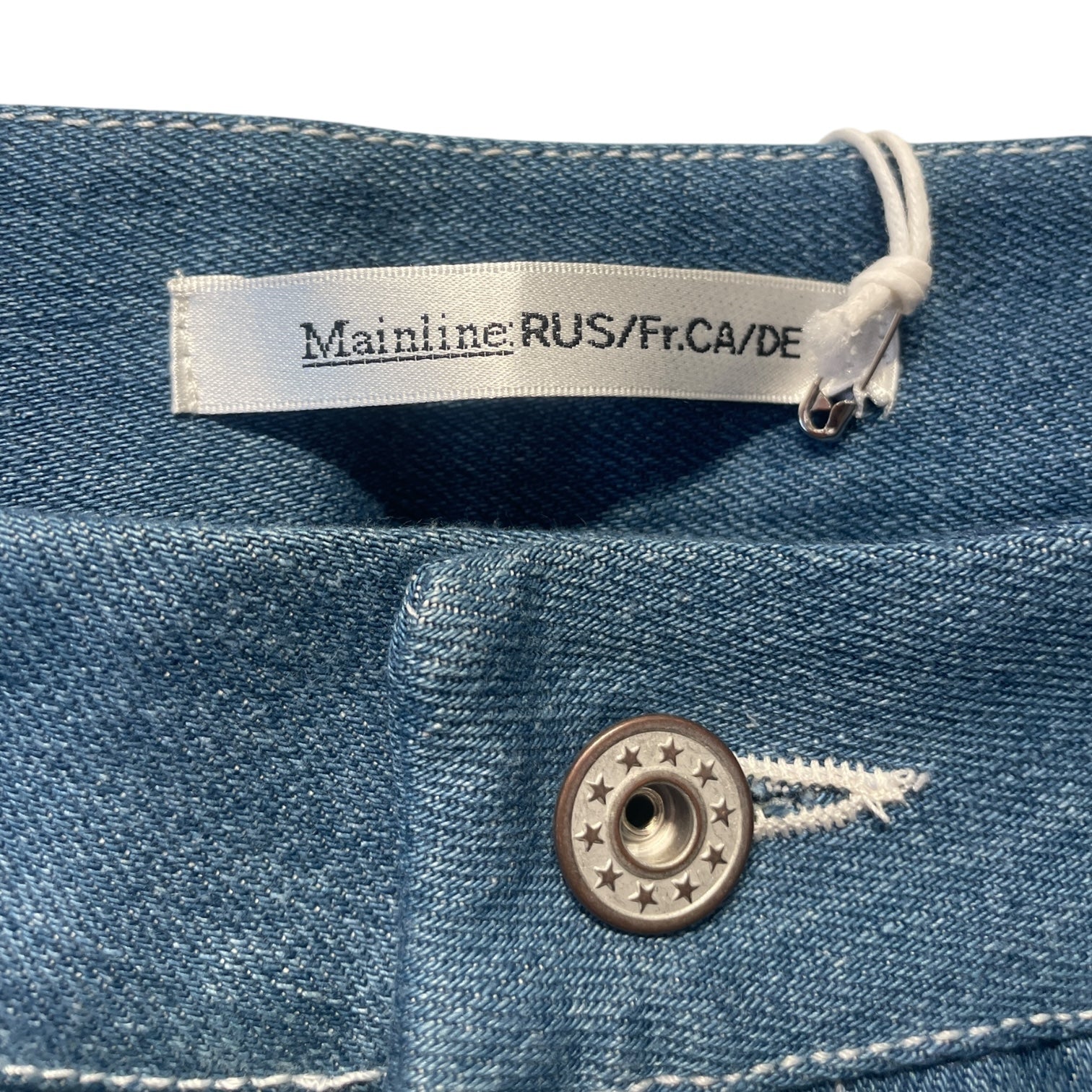 Mainline:RUS/Fr.CA/DE/Wide Leg Pants/32/Denim/IDG/ view 3