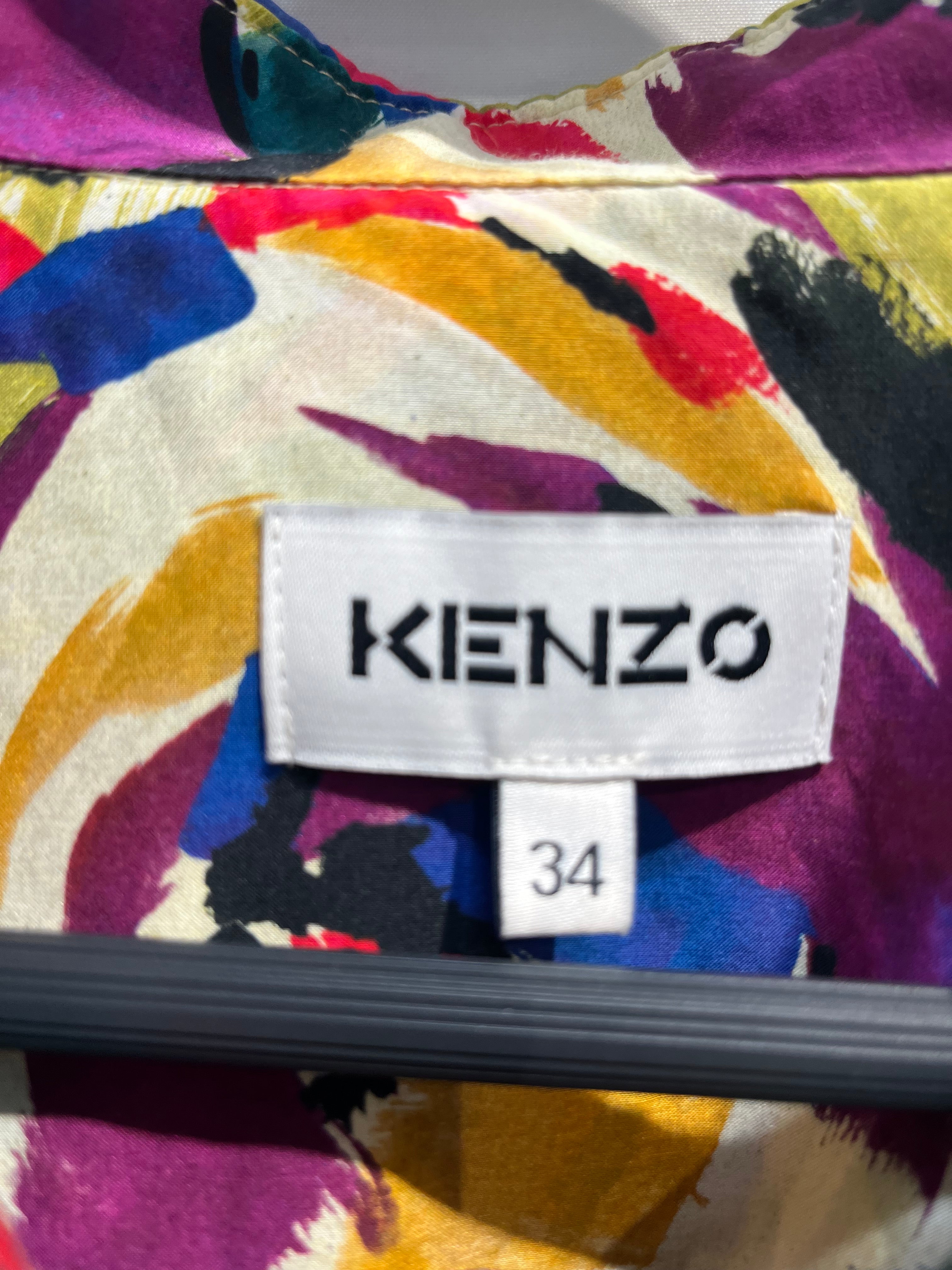 KENZO/LS Dress/34/All Over Print/MLT/ARCHIVE MULTICOLOR LS DRESS view 3