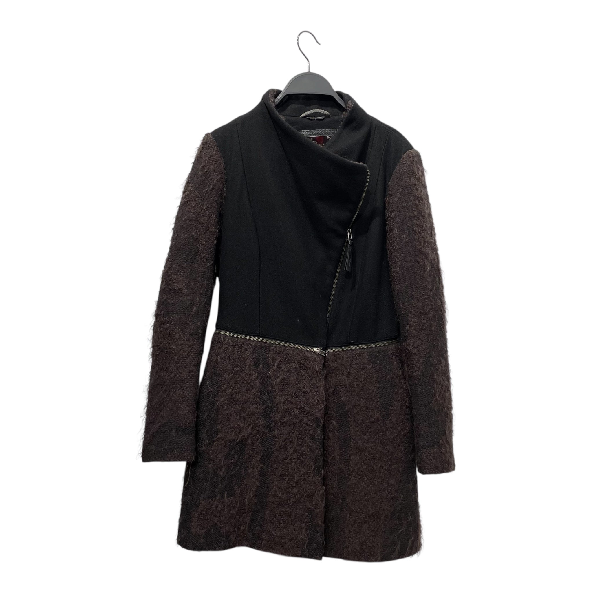 MACKAGE/Coat/XS/Wool/BLK/ZIP OFF BOTTOM view 1