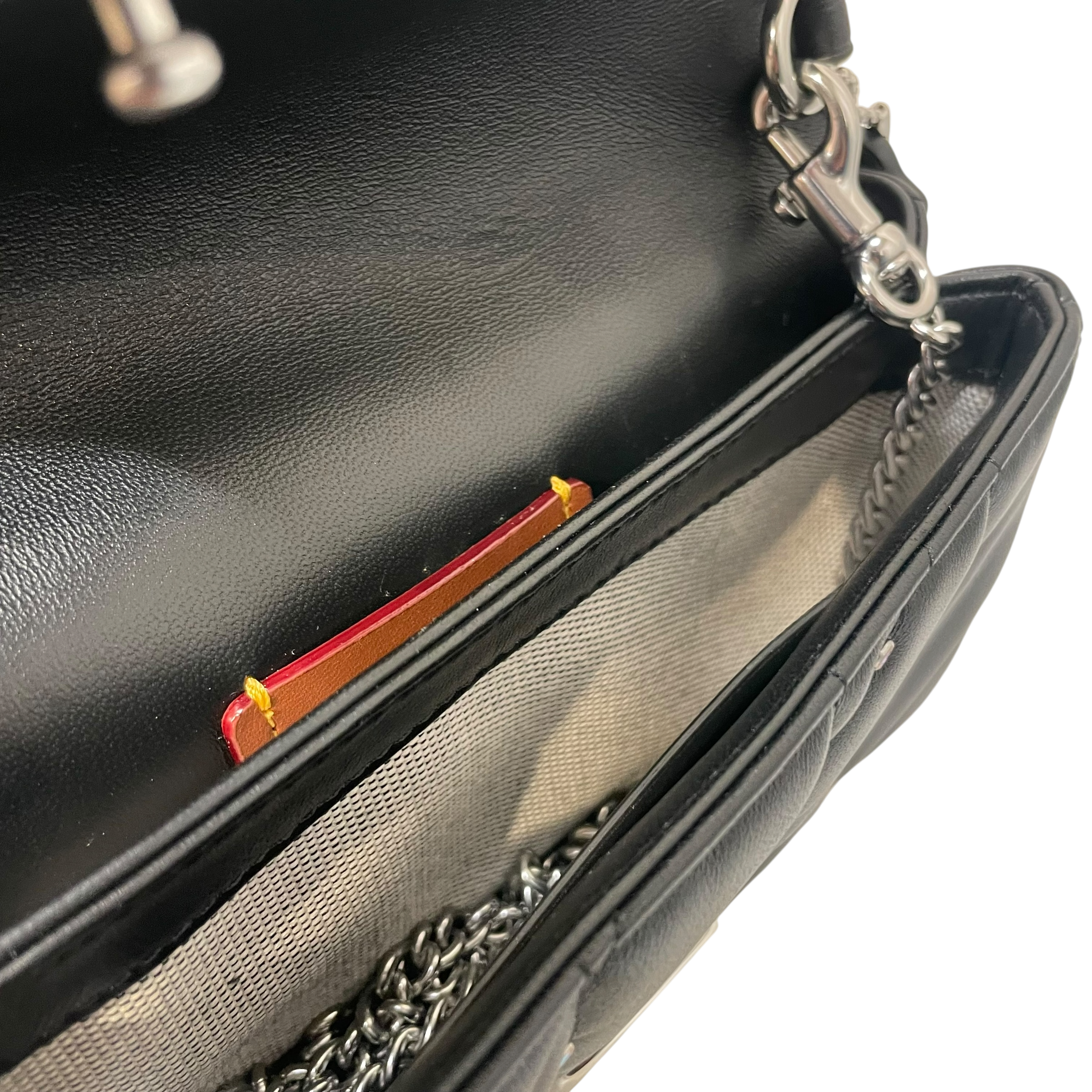 COACH/Cross Body Bag/Leather/BLK/quilted crystal tabby cz522 view 4