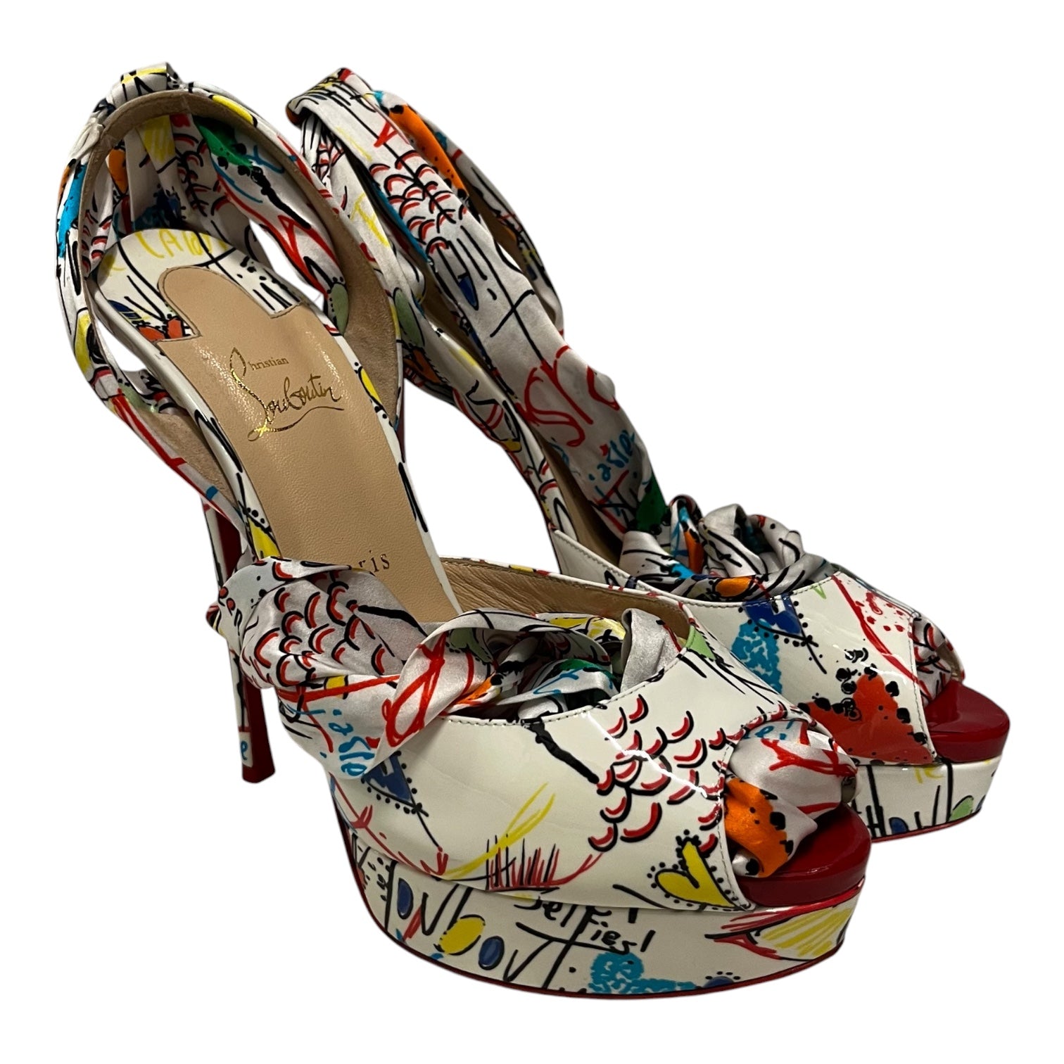 Christian Louboutin/Heels/EU 41/All Over Print/MLT/ view 1