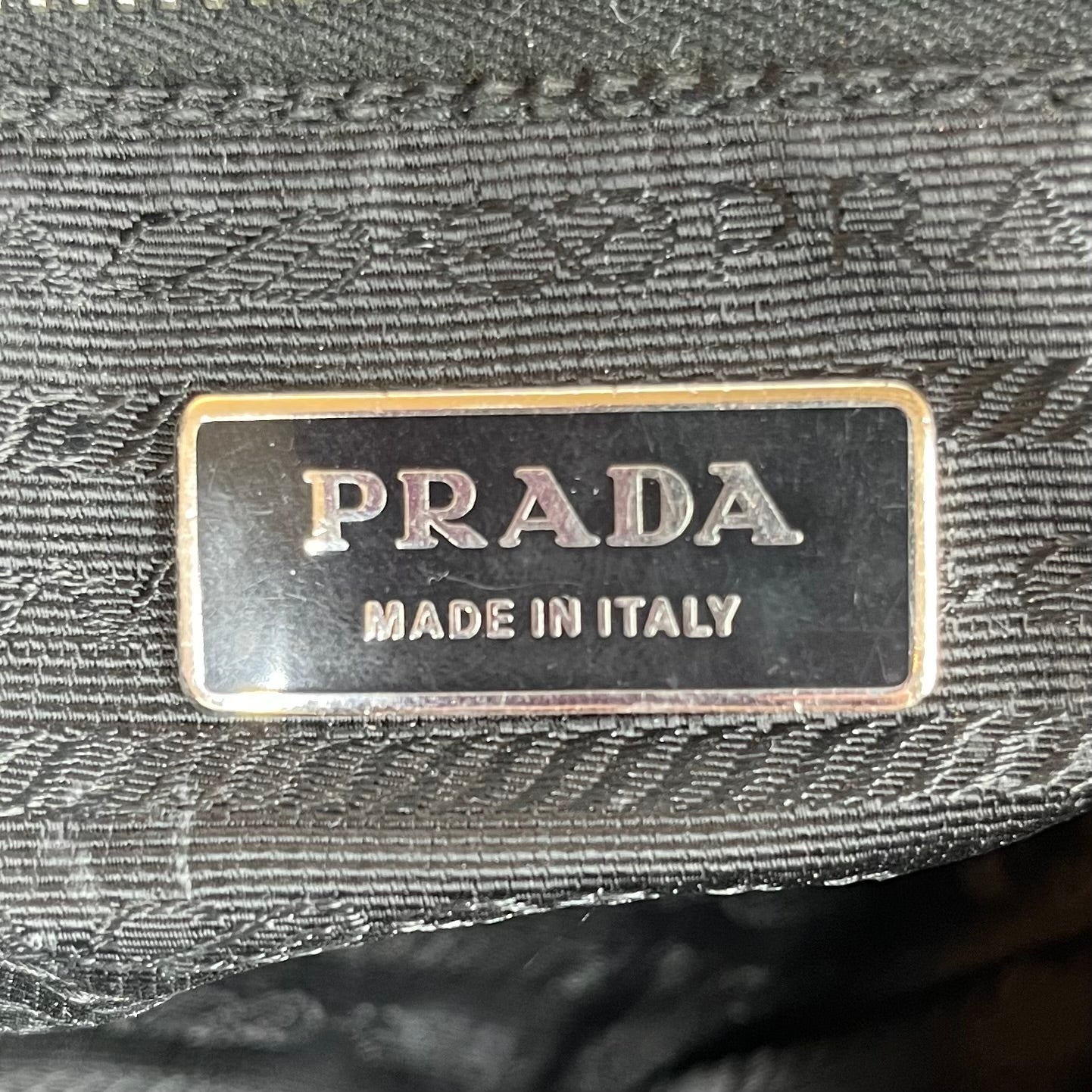 PRADA/Hand Bag/Nylon/BLK/catena view 5