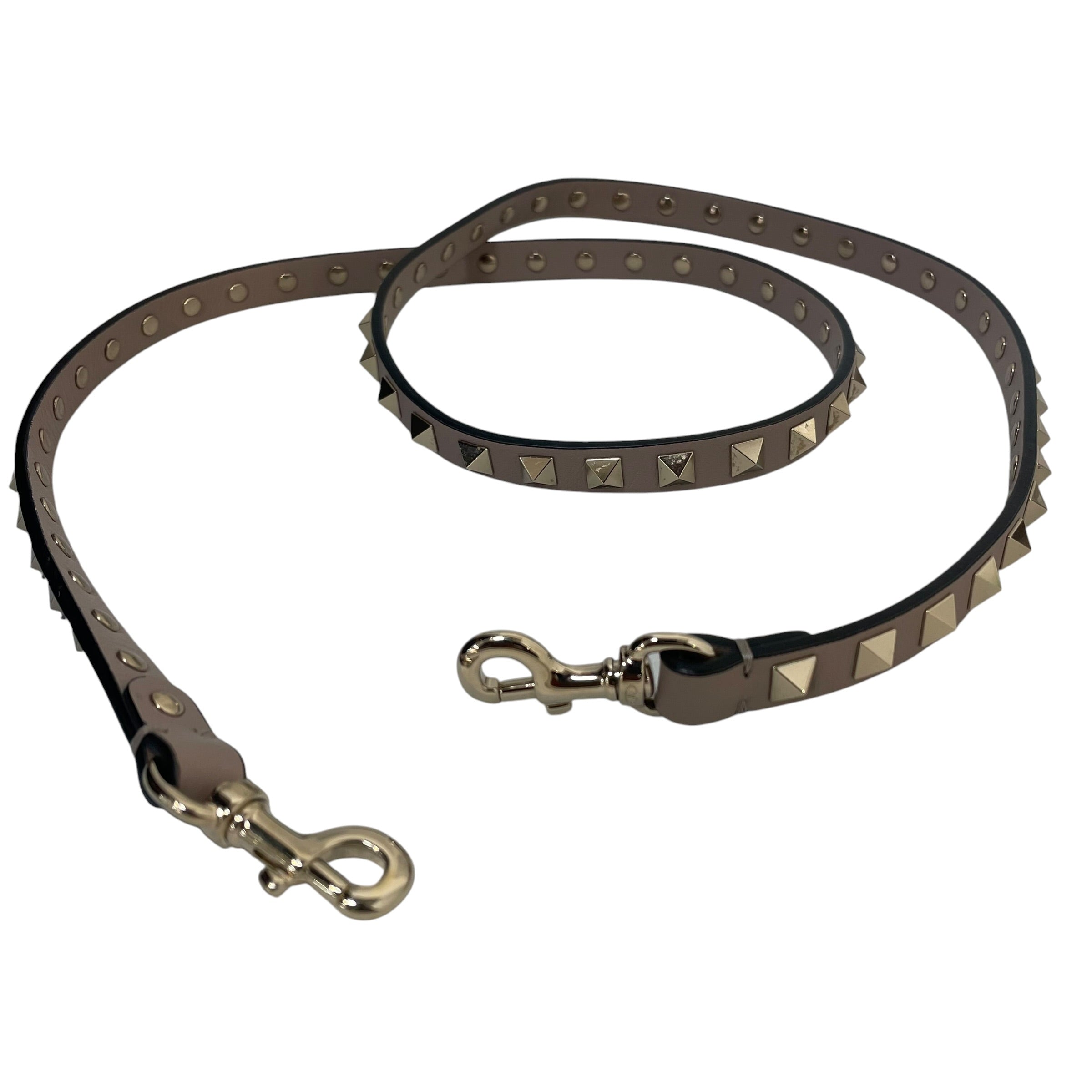 VALENTINO GARAVANI/Cross Body Bag/Border/Leather/BEG/rockstud small view 5