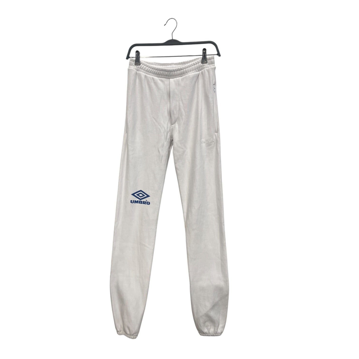 VETEMENTS/UMBRO/Pants/XS/Cotton/WHT/Graphic/ view 1