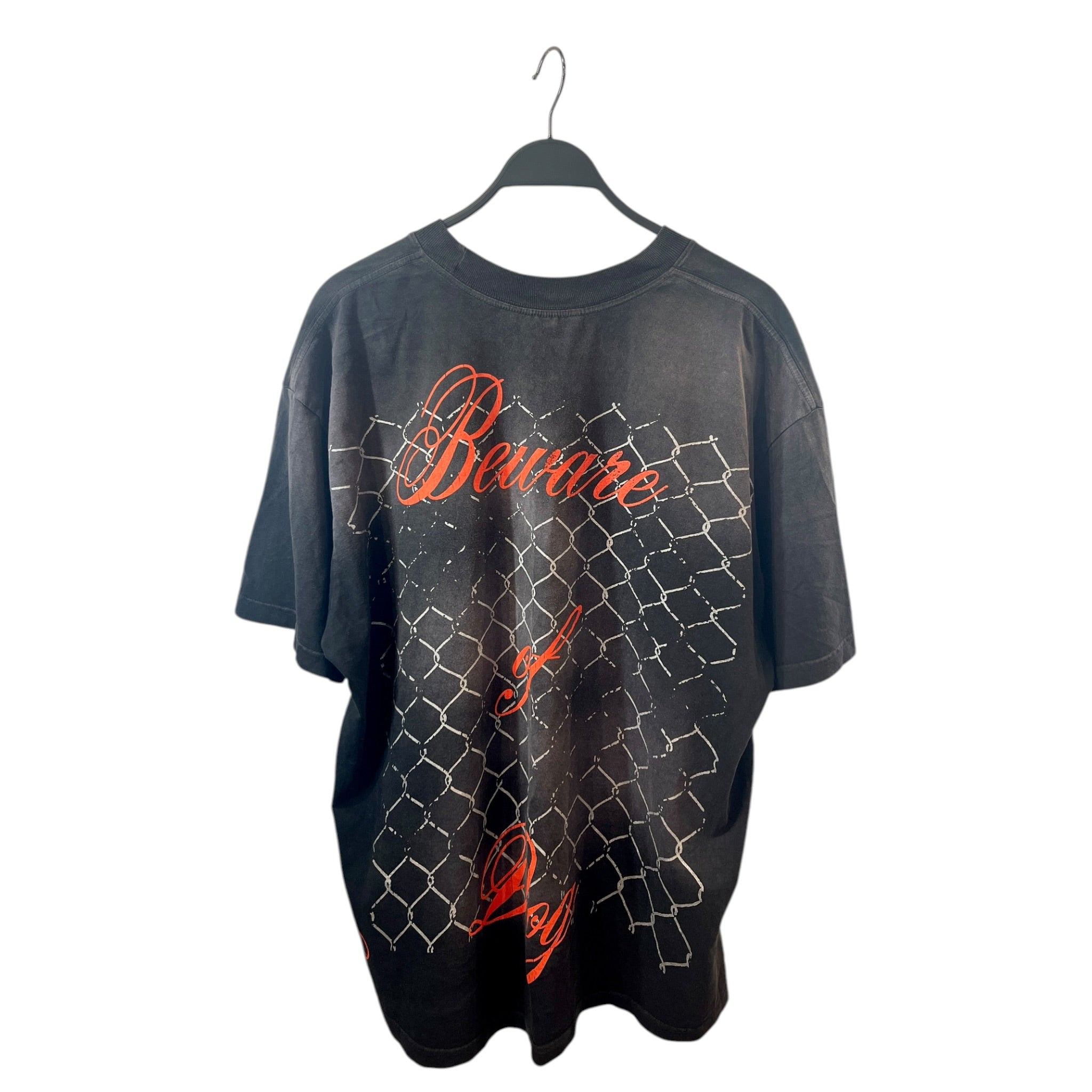 HELLSTAR/T-Shirt/XL/Cotton/MLT/Graphic/Beware of Dog Tee view 2