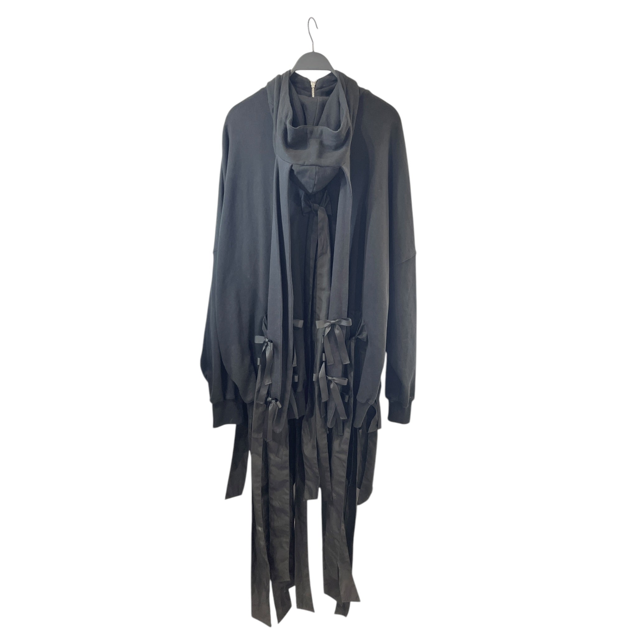 KIDILL/Zip Up Hoodie/Cotton/BLK/Oversize/BUNNY RIBBON ZIP PARKA view 2