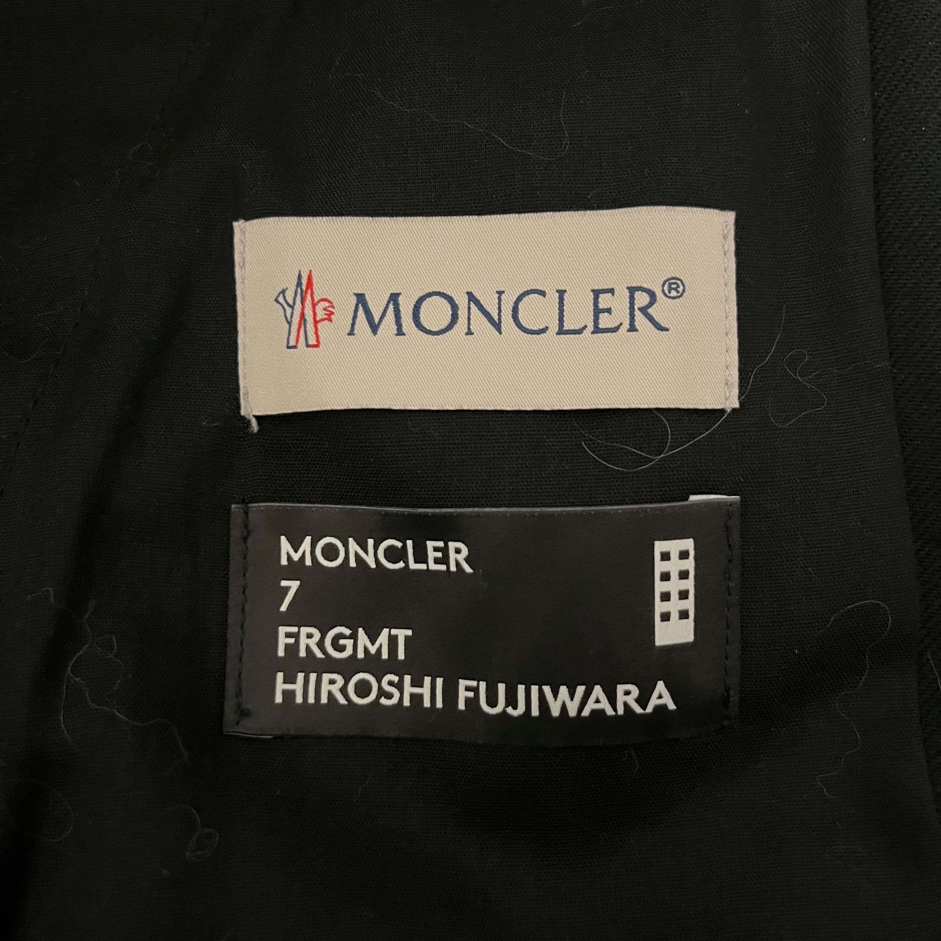MONCLER/Shorts/46/Cotton/BLK/Moncler x FRGMT Fujiwara view 3