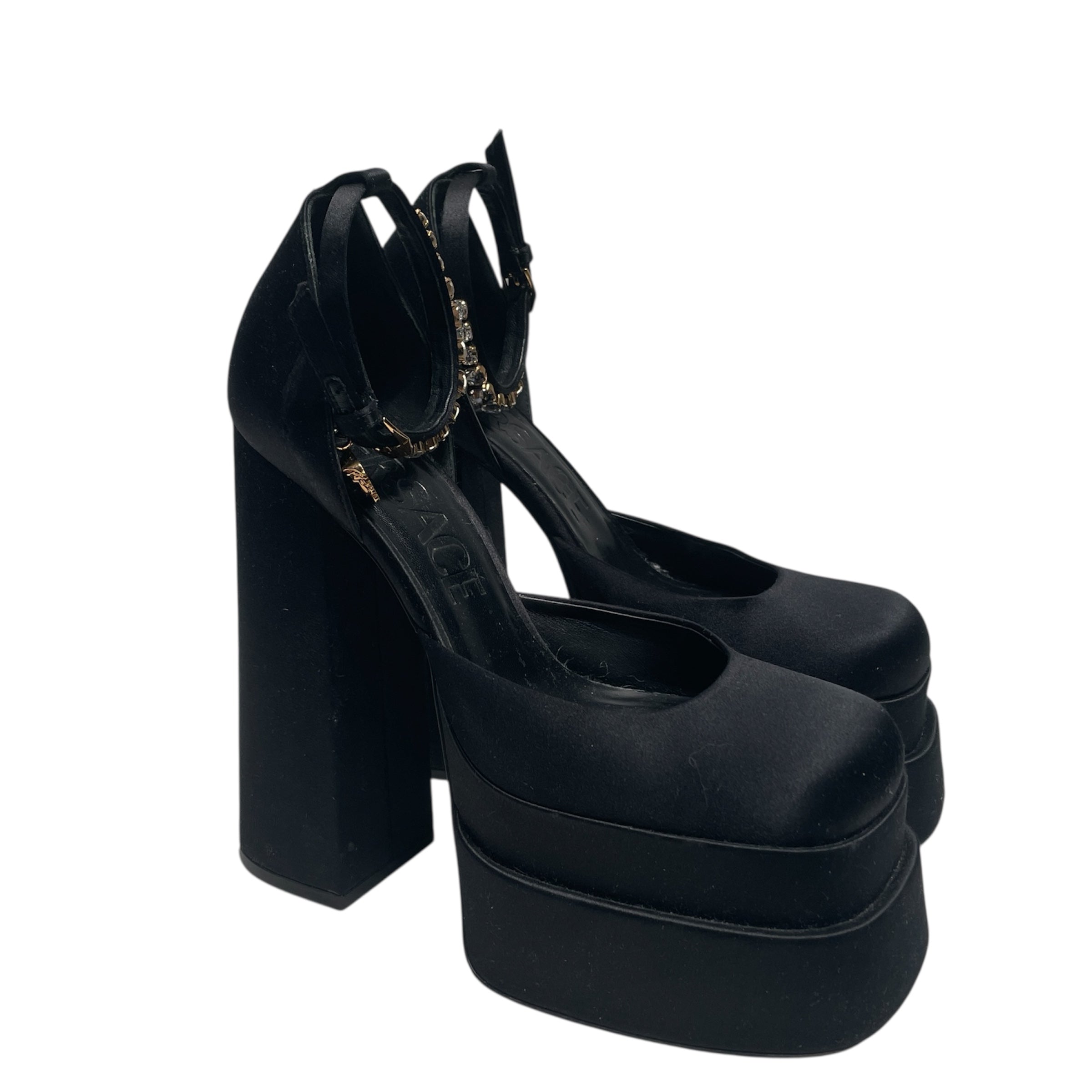 VERSACE/Heels/US 7.5/BLK/ view 1