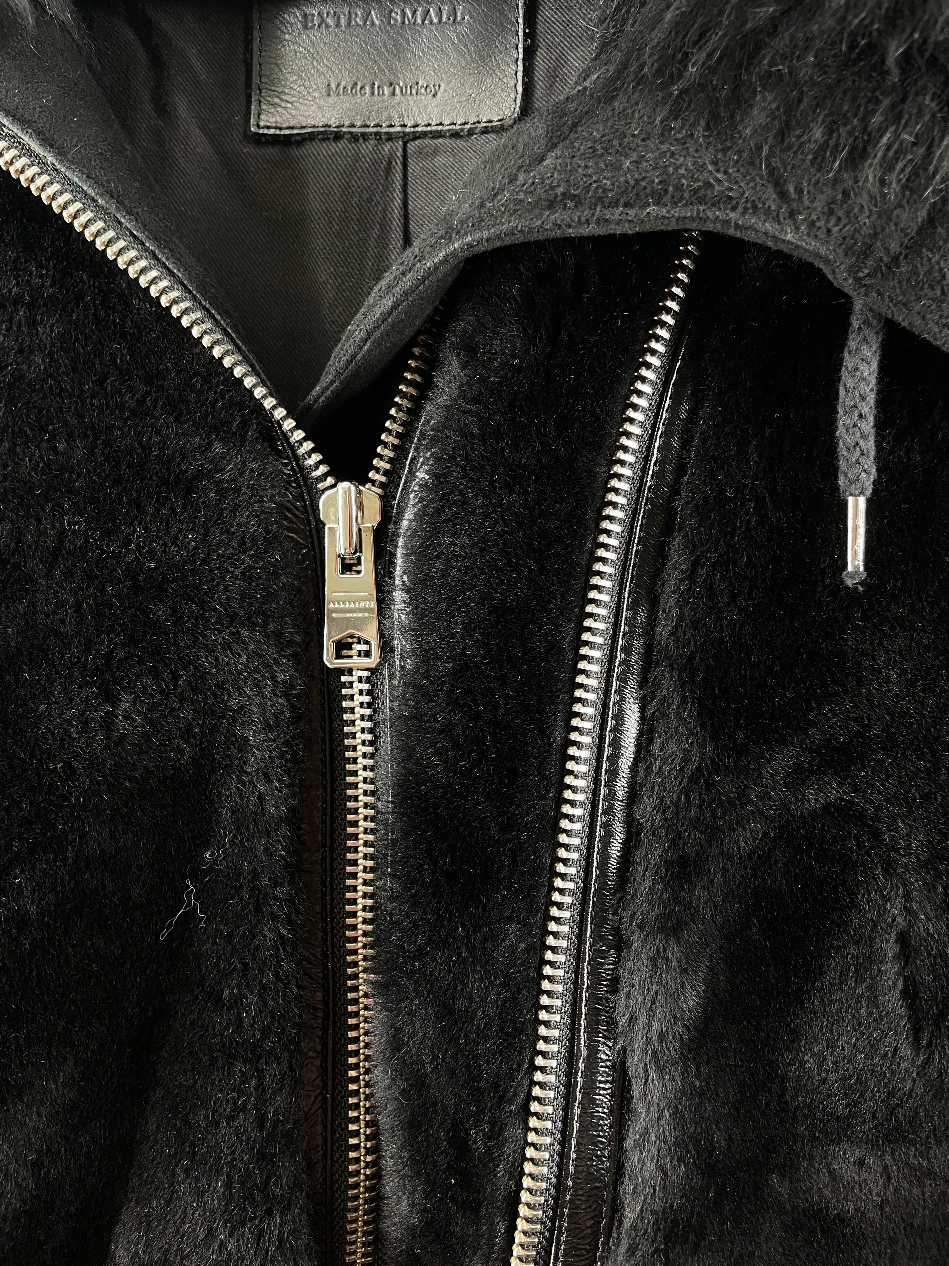 ALLSAINTS/Coat/XS/Sheepskin/BLK/STATE LUX PARKA view 3