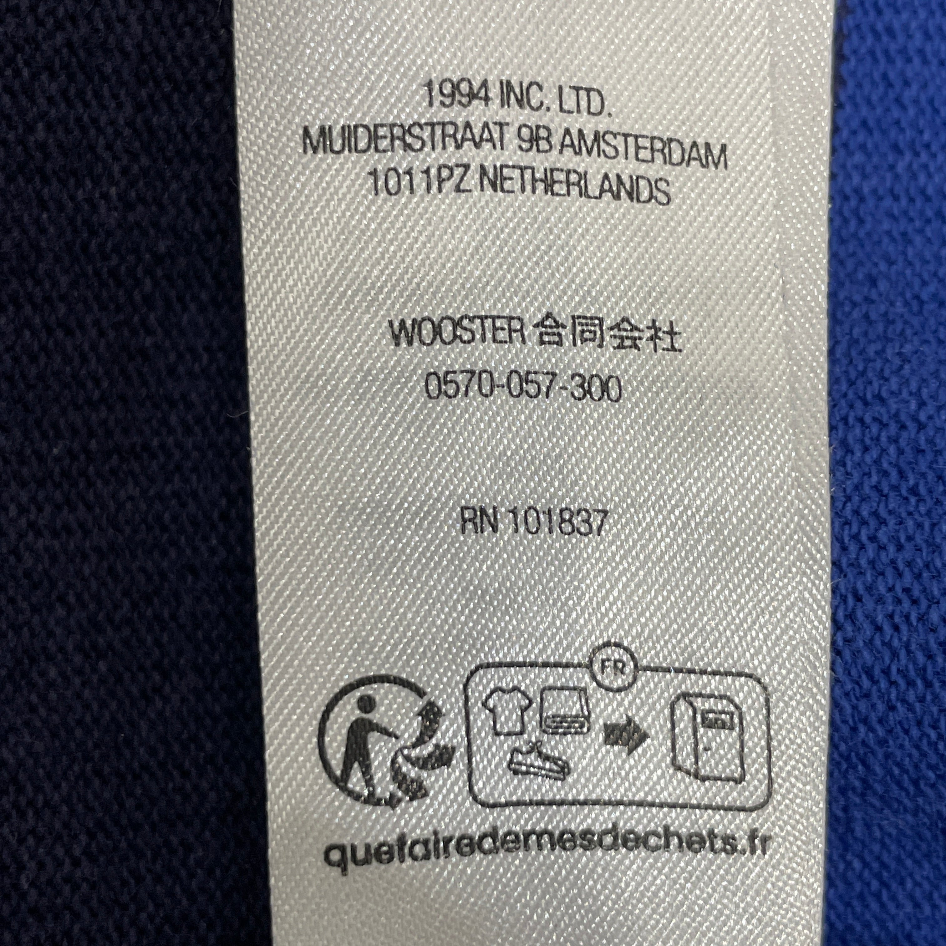 Supreme/Sweatshirt/S/Stripe/Cotton/NVY/STITCH 3 LOGO view 5
