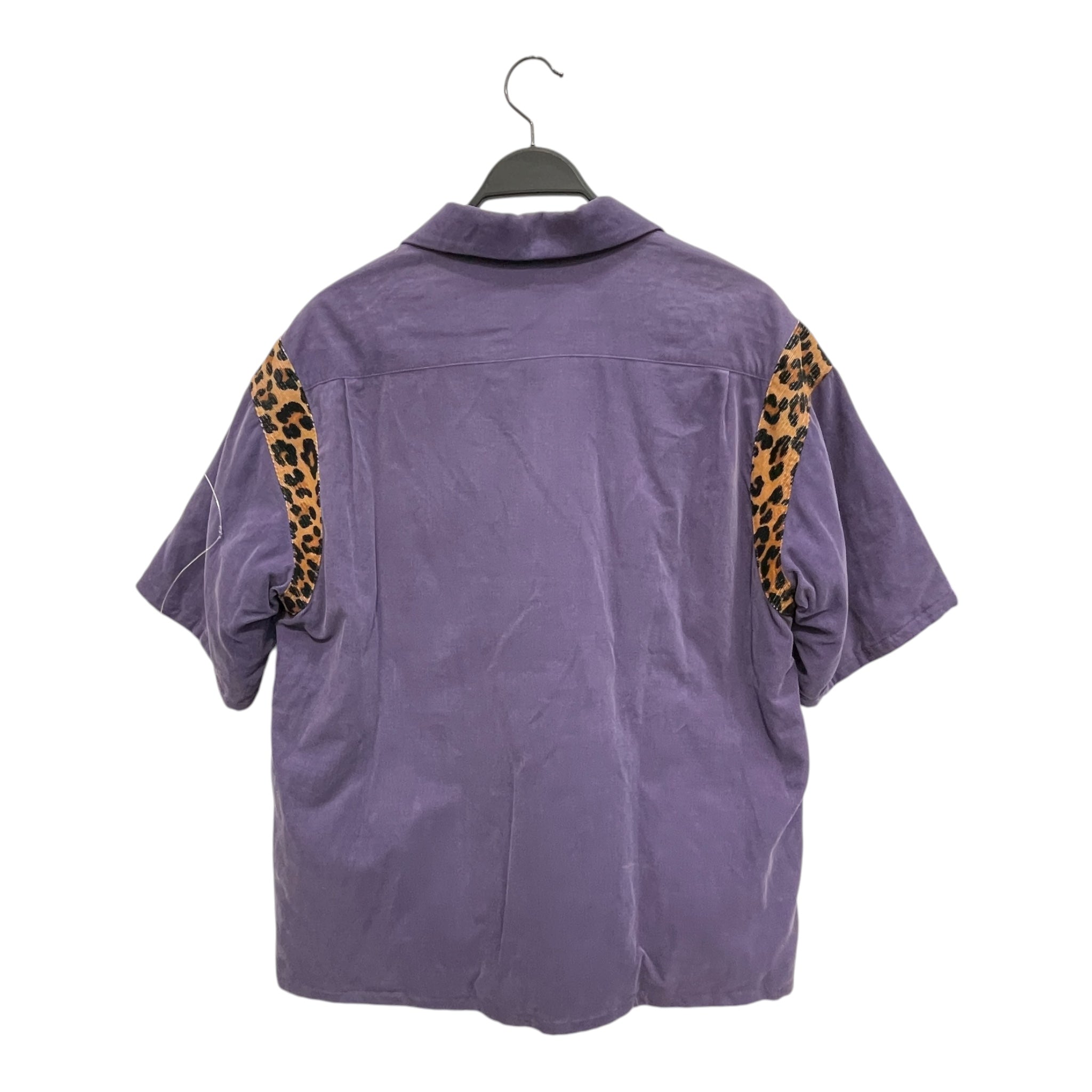 visvim/SS Shirt/2/Cotton/PPL/Animal Pattern/puffer shirt cheetah shoulder view 2