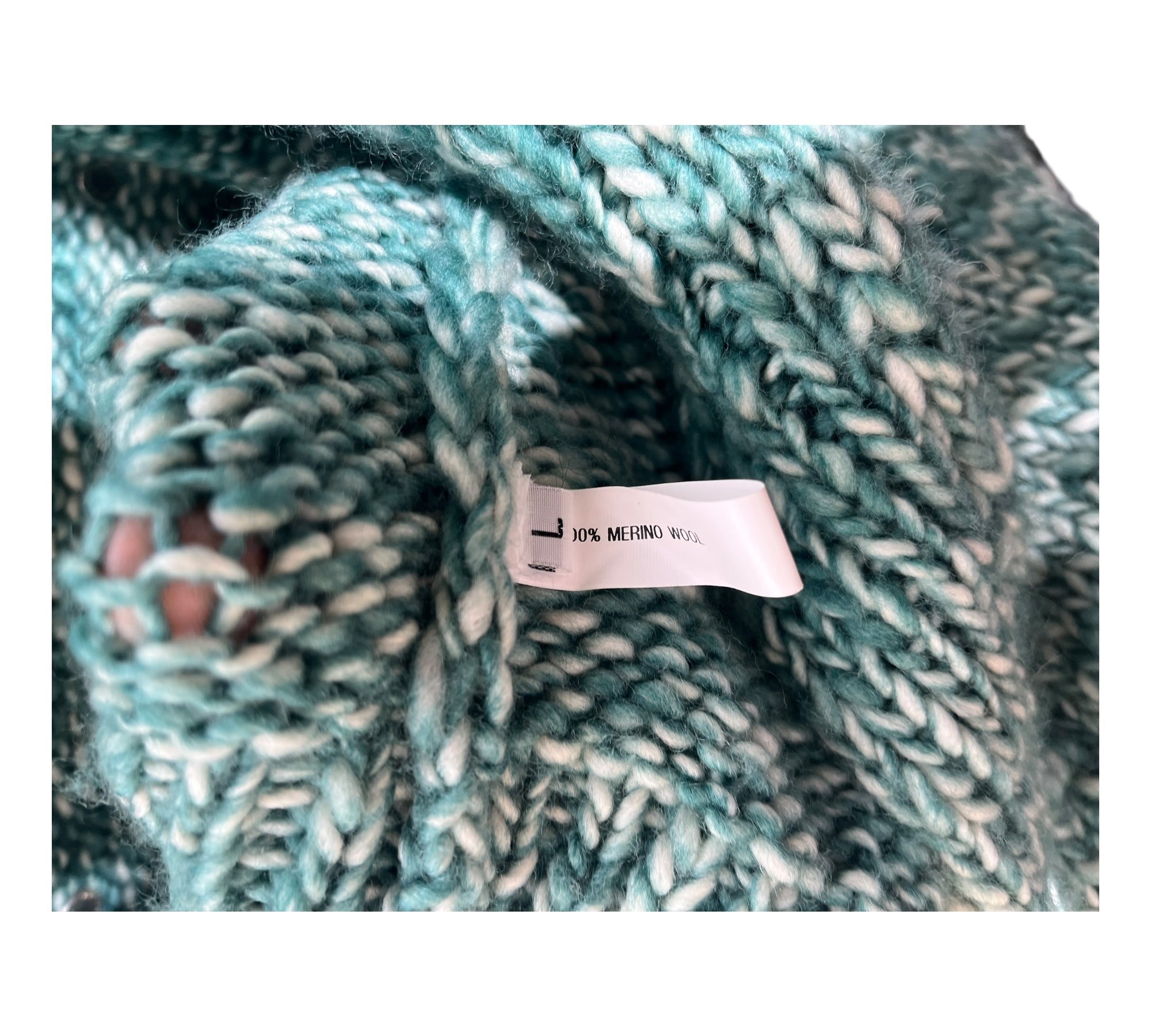 NAMACHEKO/Cardigan/L/Wool/GRN/ view 3