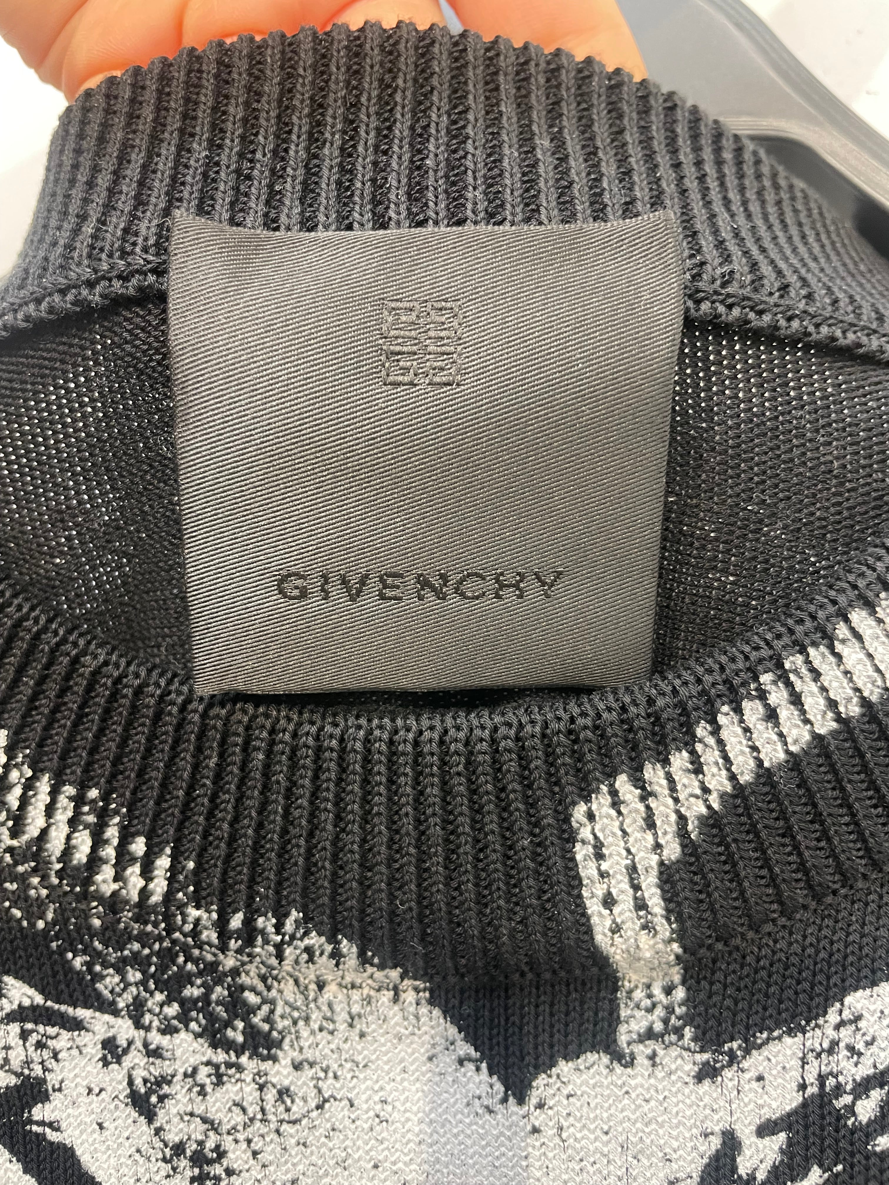 GIVENCHY/Sweater/L/Graphic/Cotton/BLK/scorpio print sweater view 3