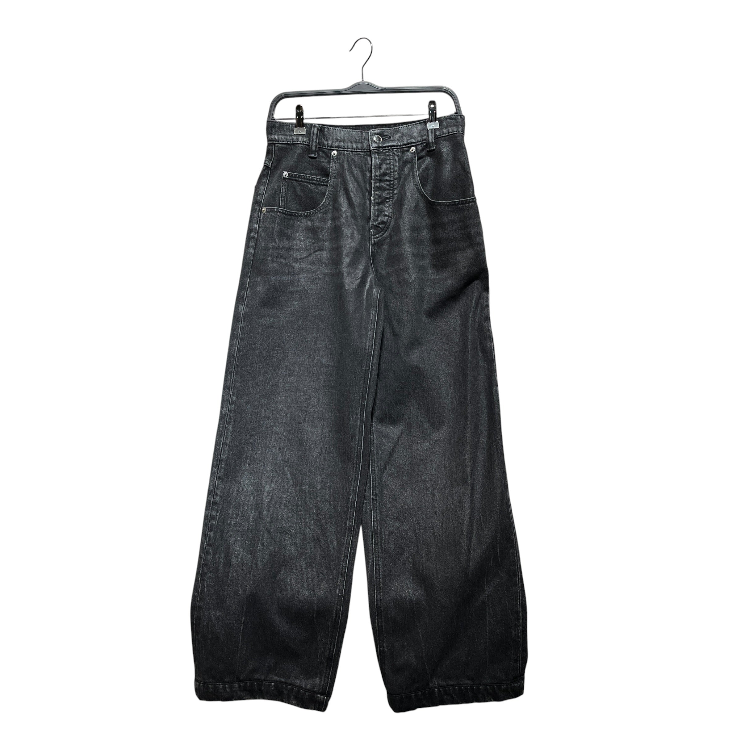 Alexander Wang/Straight Pants/25/Denim/GRY/Coated Straight Denim view 1