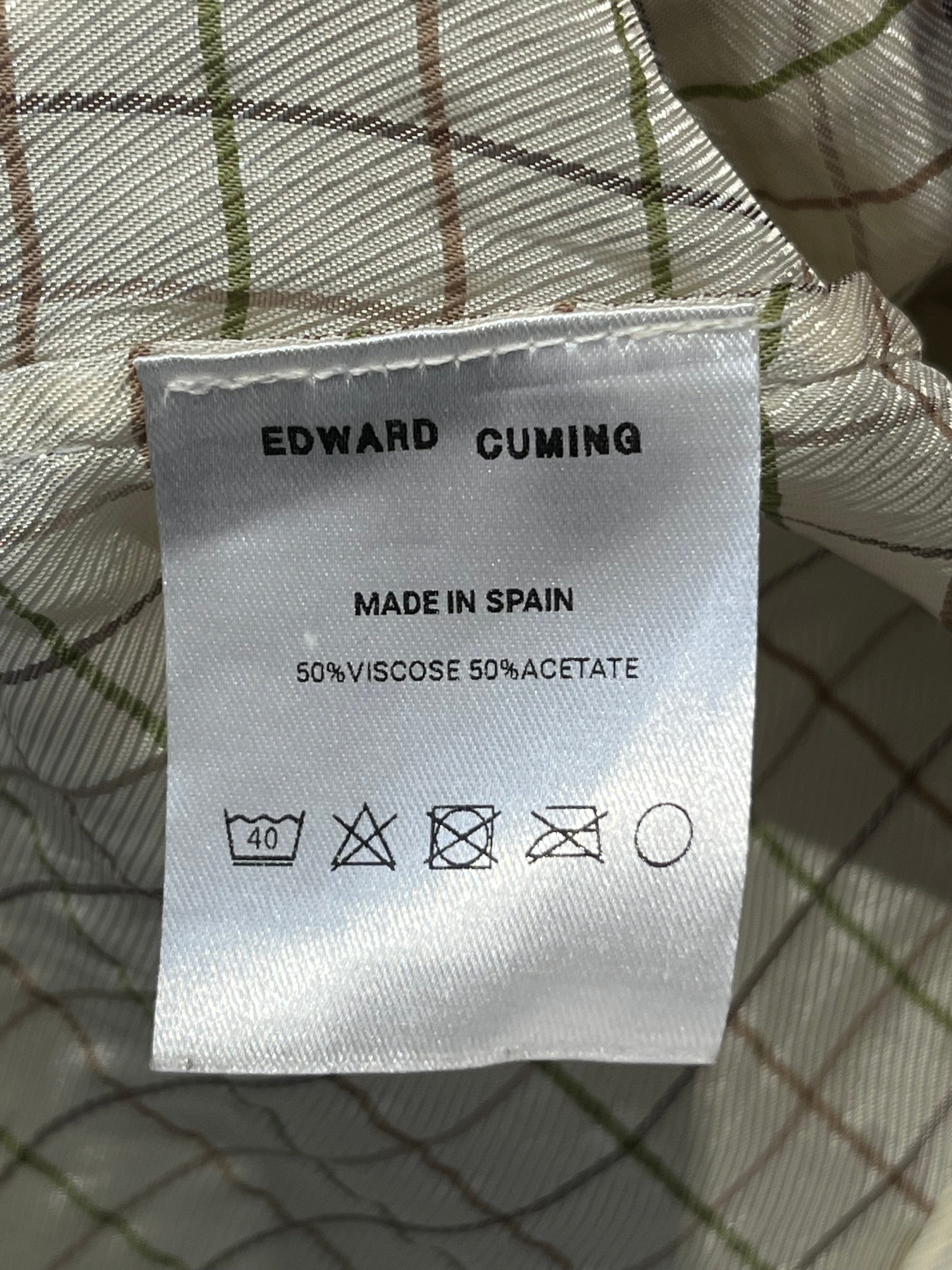 EDWARD CUMING/Jacket/1/WHT/SUIT JCKT CLEAR BUTTONS view 4