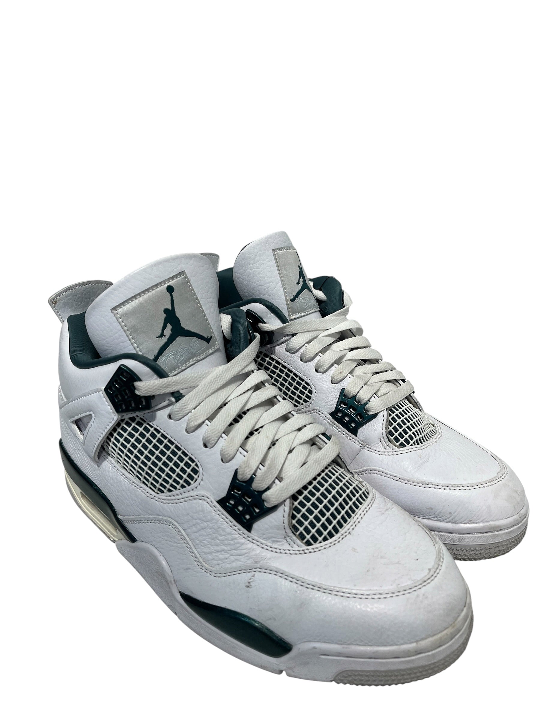 NIKE/Low-Sneakers/US 11.5/Leather/WHT/Retro 4 "Oxidized Green" view 1