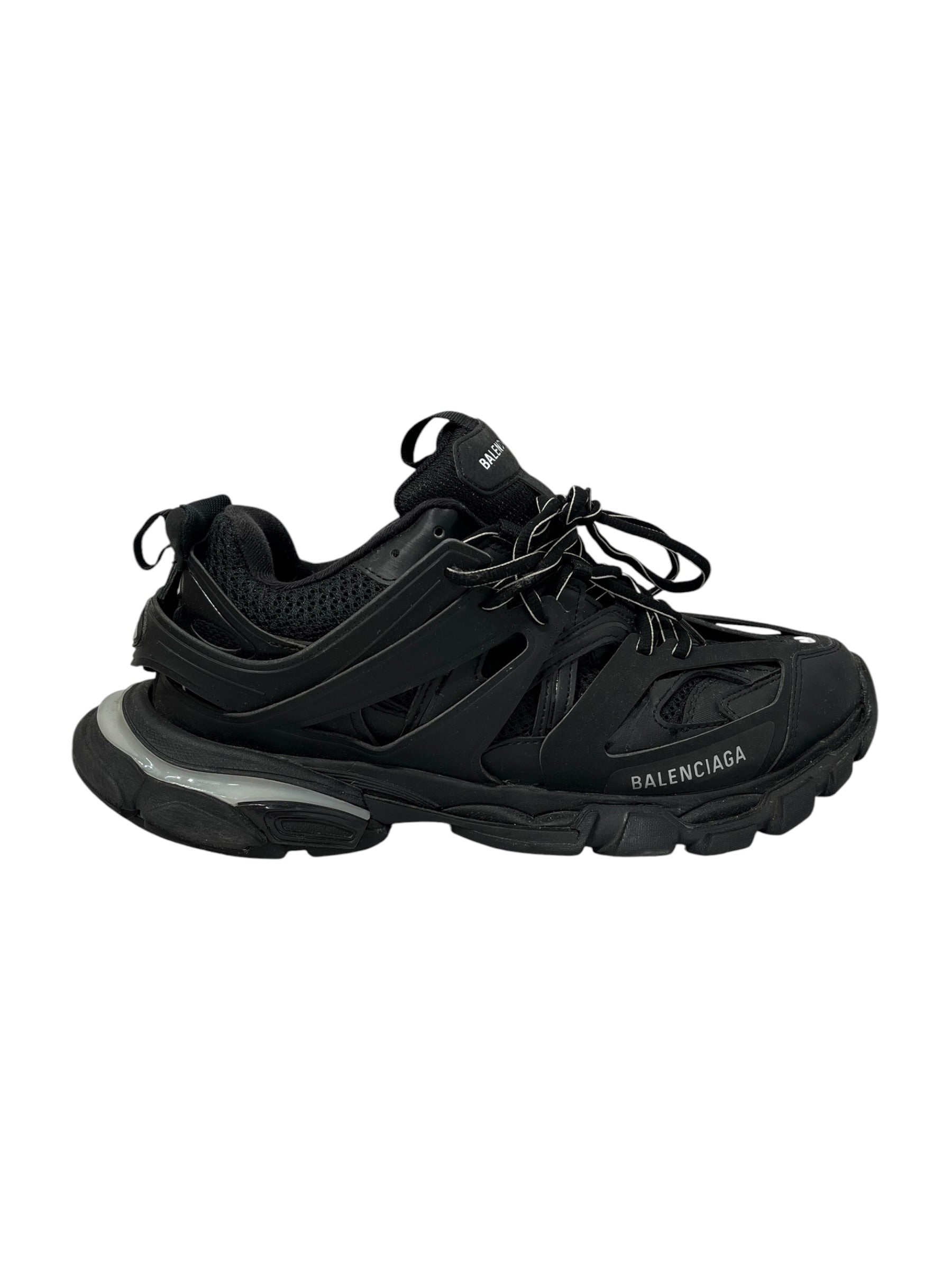 BALENCIAGA/Low-Sneakers/US 10/Cotton/BLK/LED TRACK SNEAKER view 4