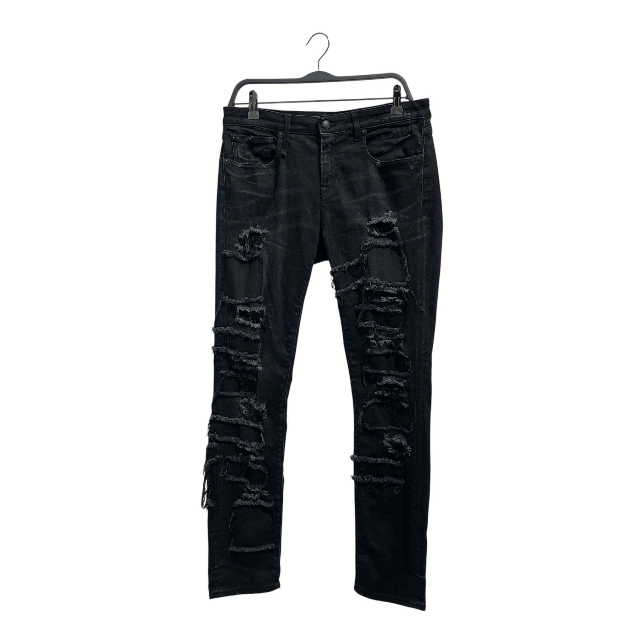 R13/Skinny Pants/31/Cotton/BLK/ view 1