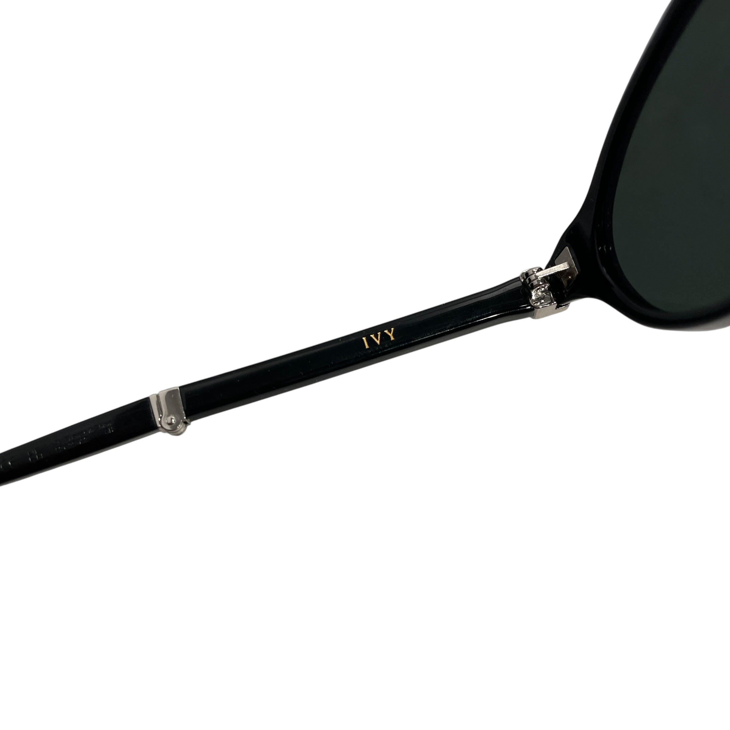 GENTLE MONSTER/Sunglasses/Celluloid/BLK/IVY SMALL OVAL view 5
