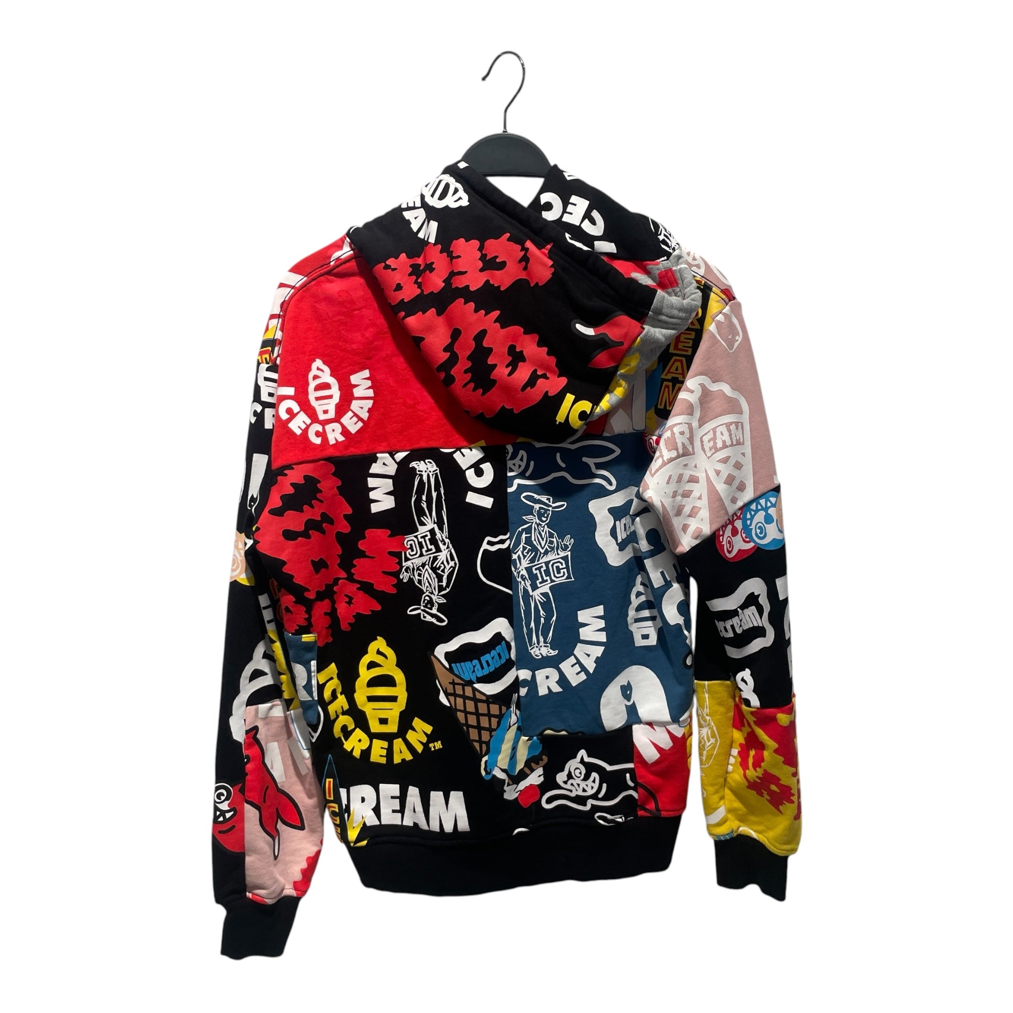 BILLIONAIRE BOYS CLUB/Hoodie/S/Cotton/MLT/PATCHWORK view 2