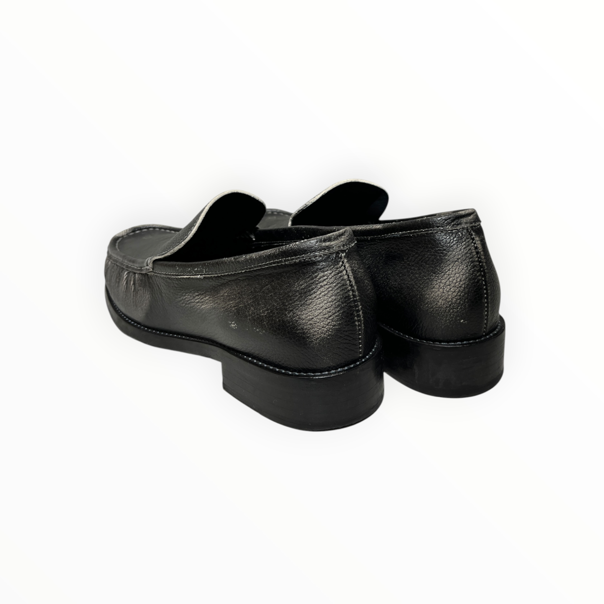 Acne Studios/Loafers/EU 41/Leather/BLK/PRINTED A S view 2