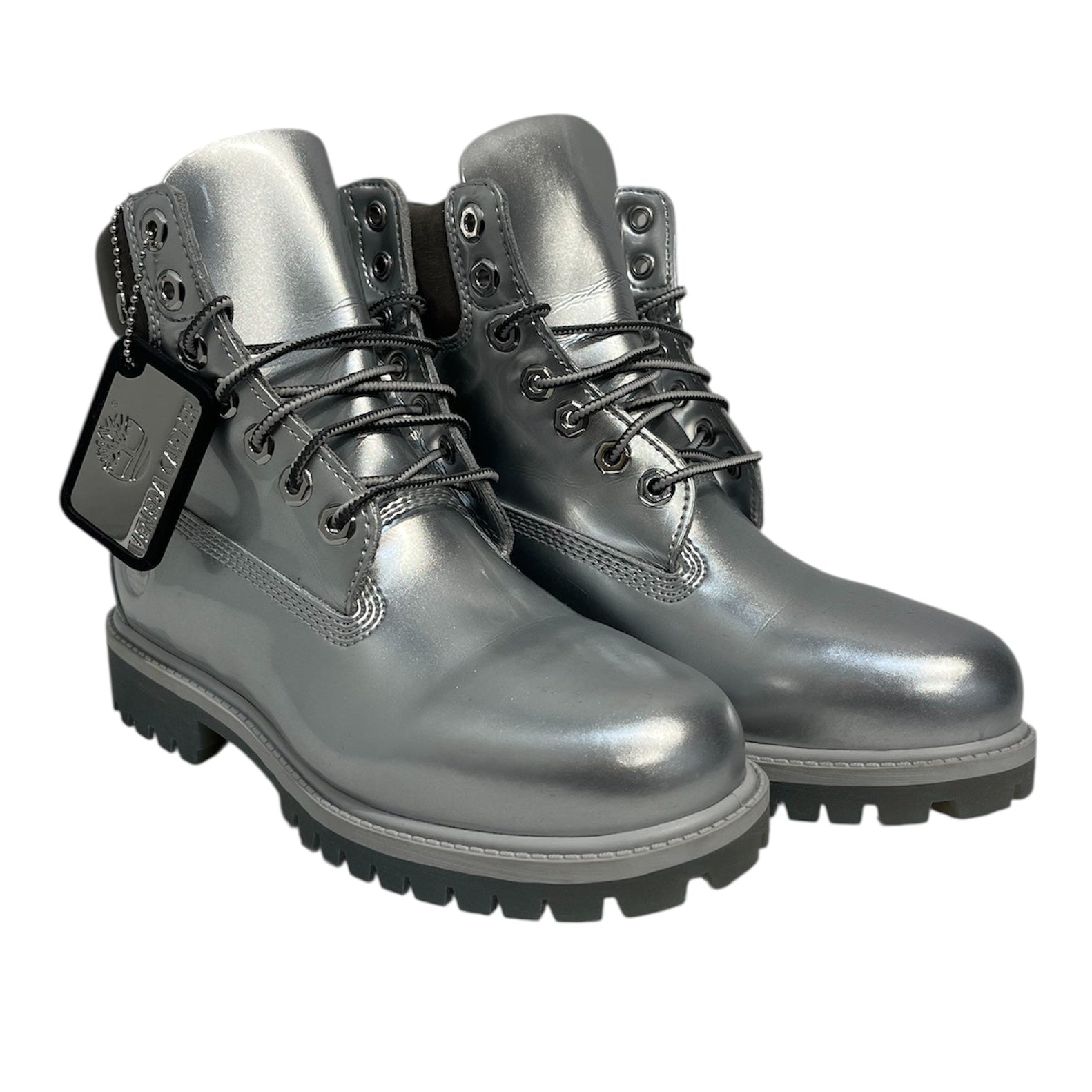 Timberland/Veneda Carter/Boots/US 7/Leather/SLV/VENEDA TIMBS, B00998 view 1