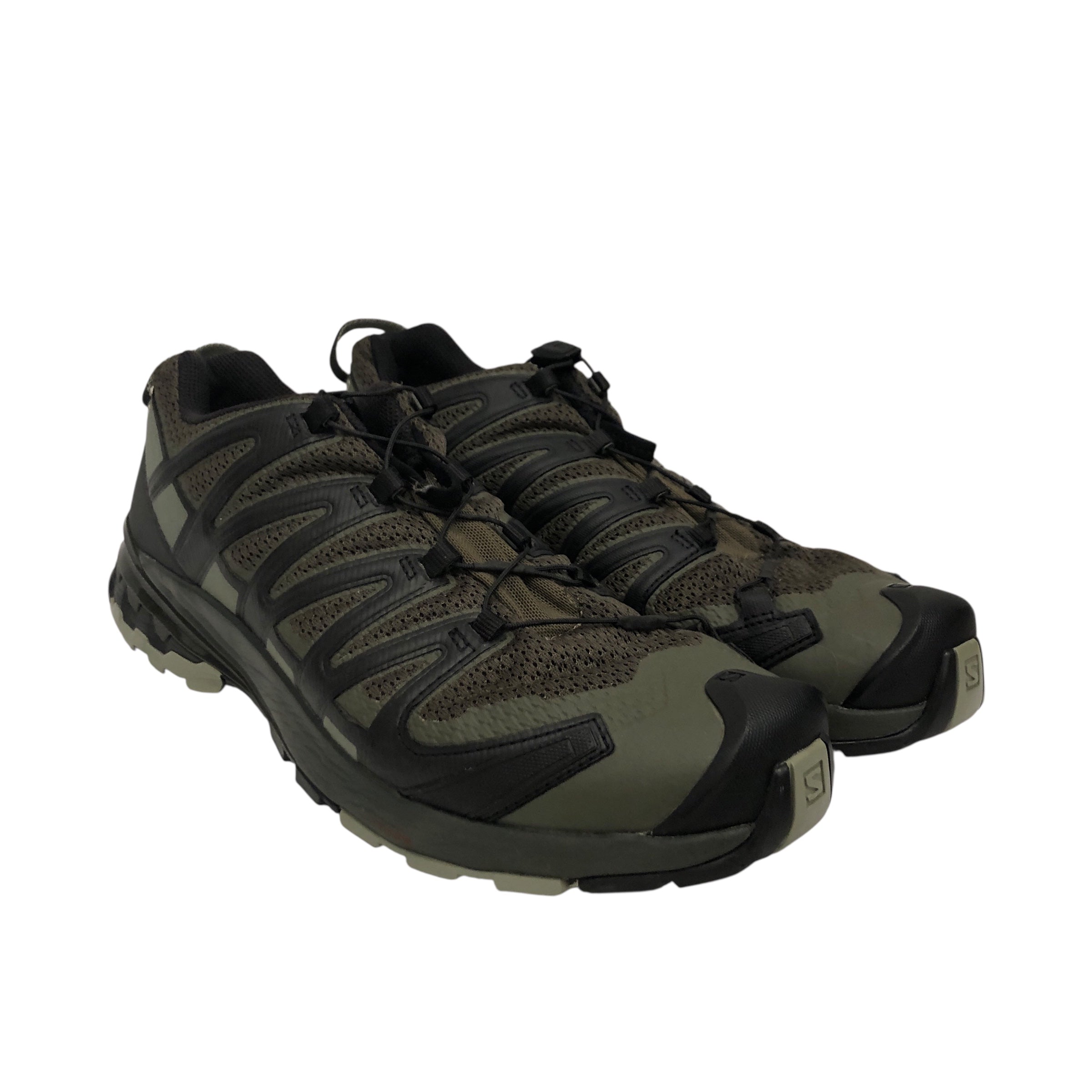 salomon/Low-Sneakers/US 10.5/Nylon/GRN/ view 1
