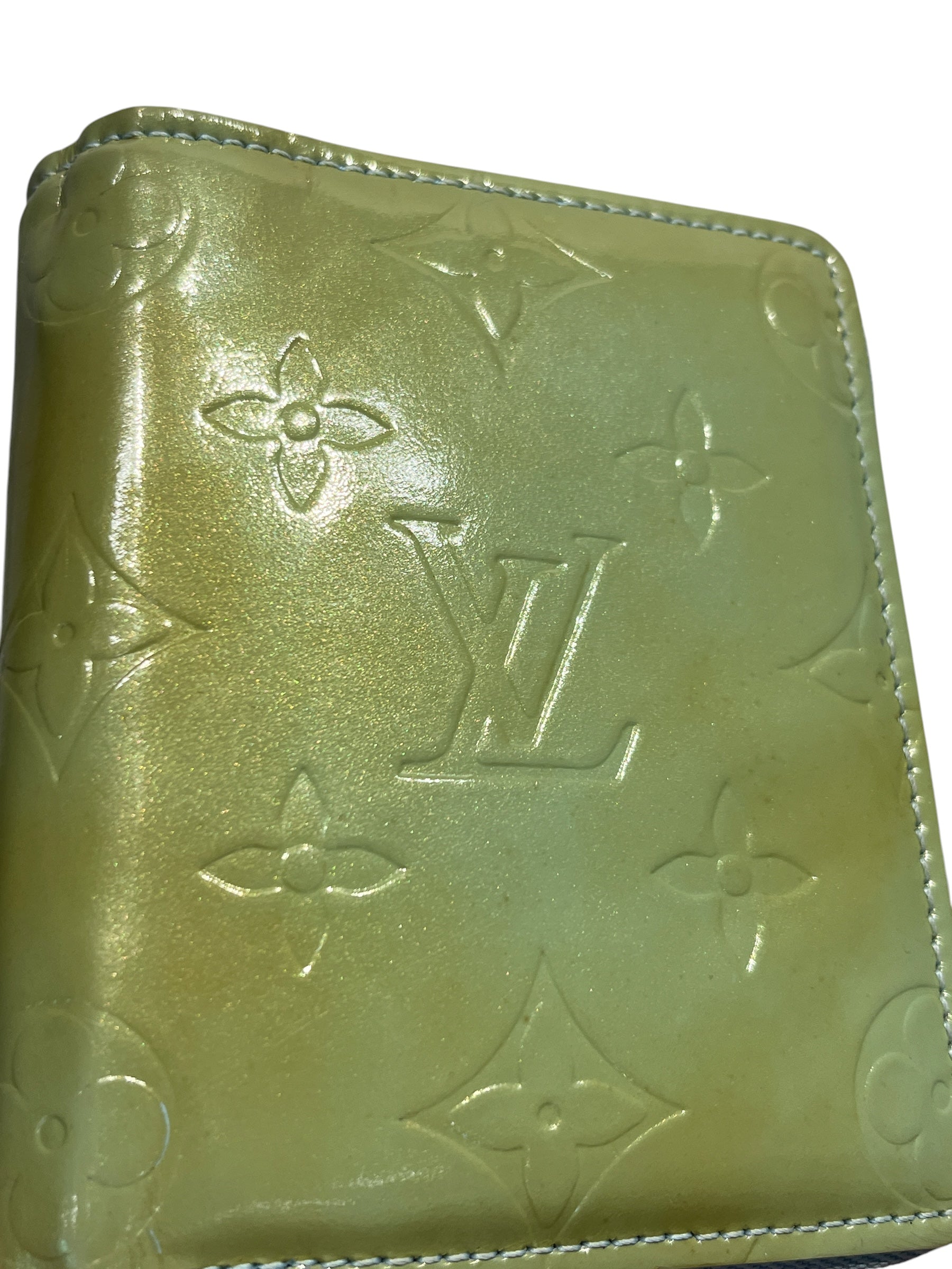 LOUIS VUITTON/Bifold Wallet/Monogram/GRN/ZIPPY PATENT VERNIS view 6