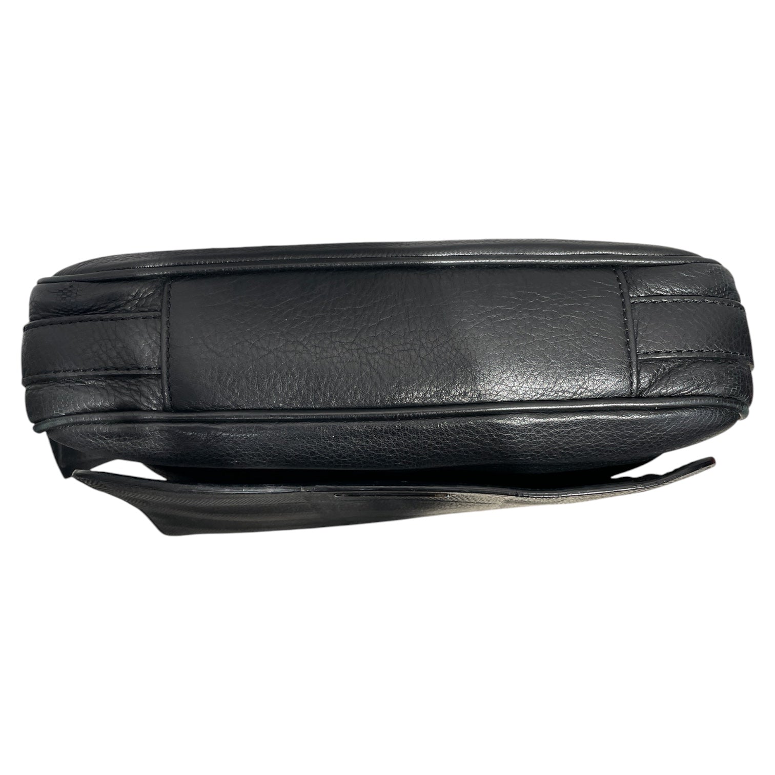 BURBERRY/Cross Body Bag/Plaid/Leather/BLK/Emmett Messenger Bag view 5