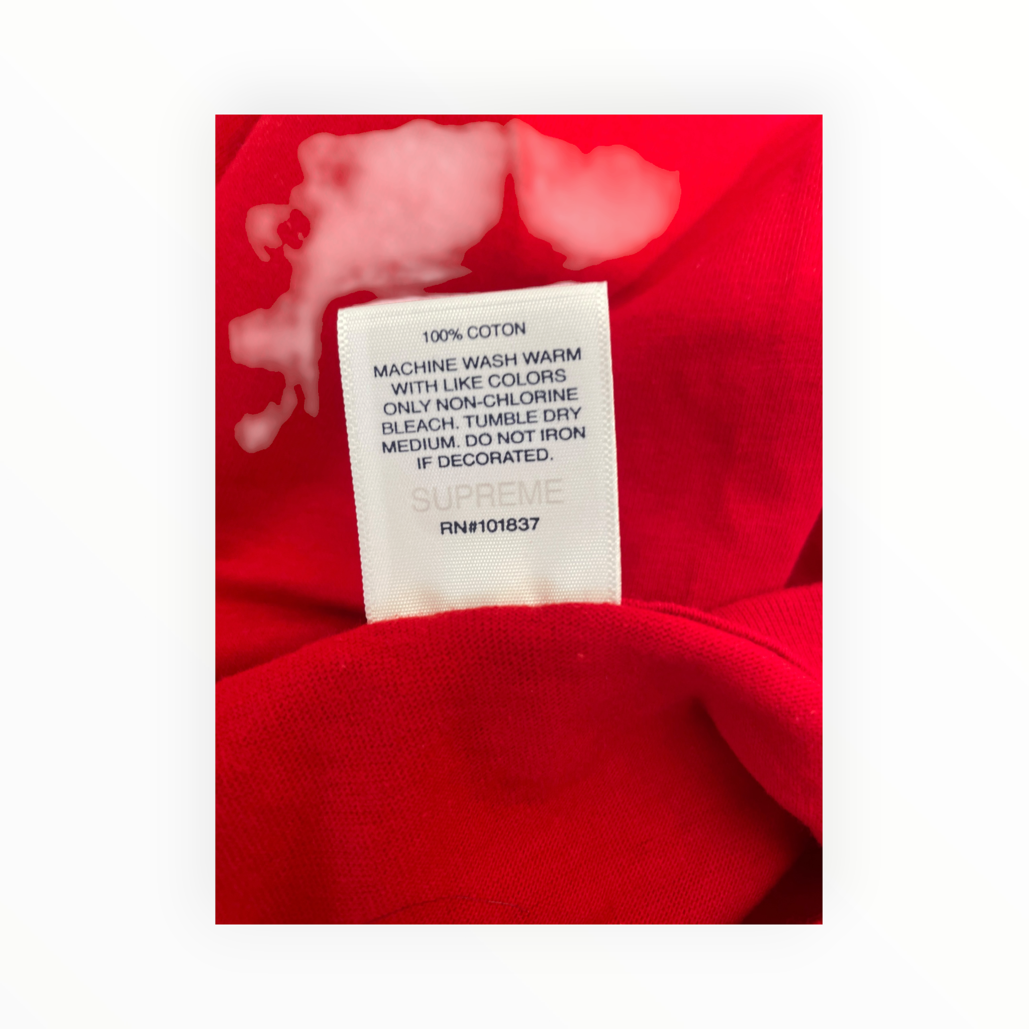 Supreme/T-Shirt/S/Cotton/RED/STRAWBERRY STILL LIFE 2023 view 4