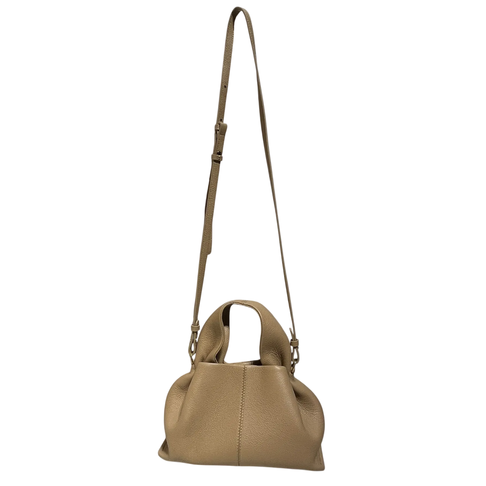 POLENE/Cross Body Bag/Leather/BEG/ view 2