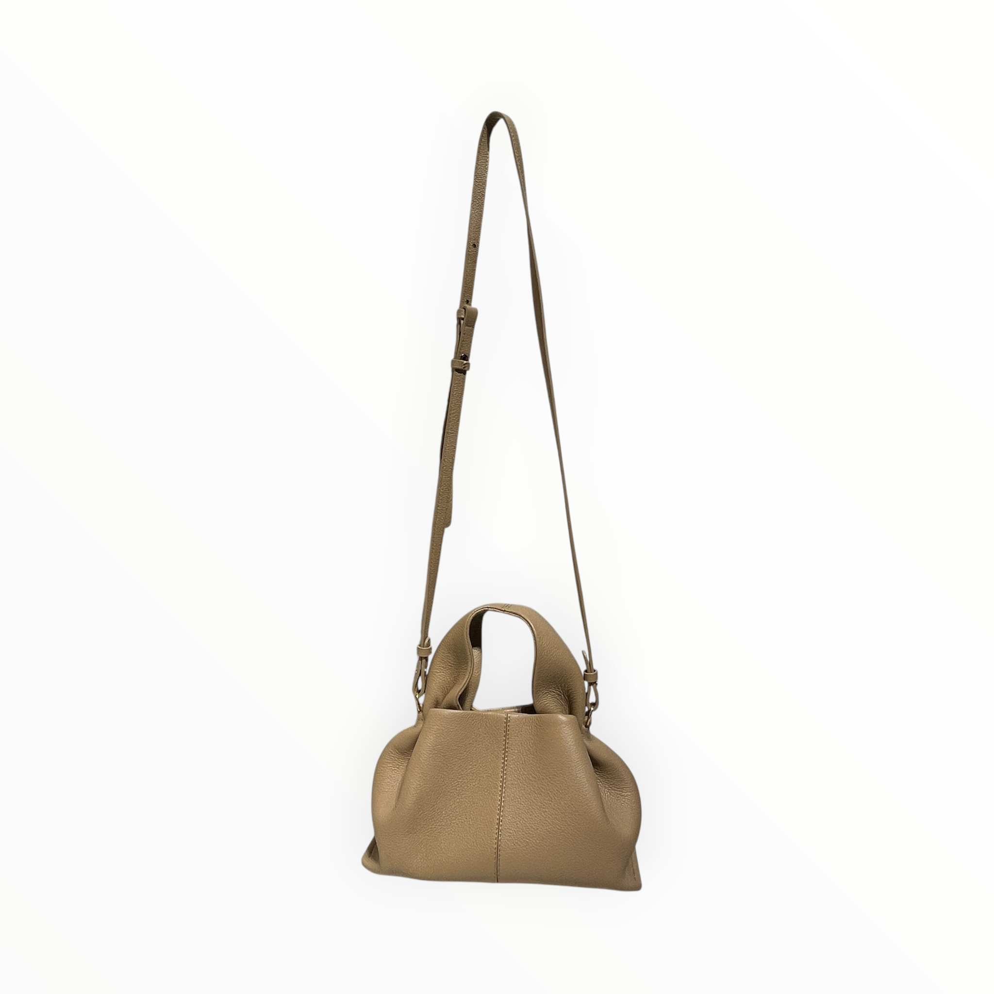 POLENE/Cross Body Bag/Leather/BEG/ view 2