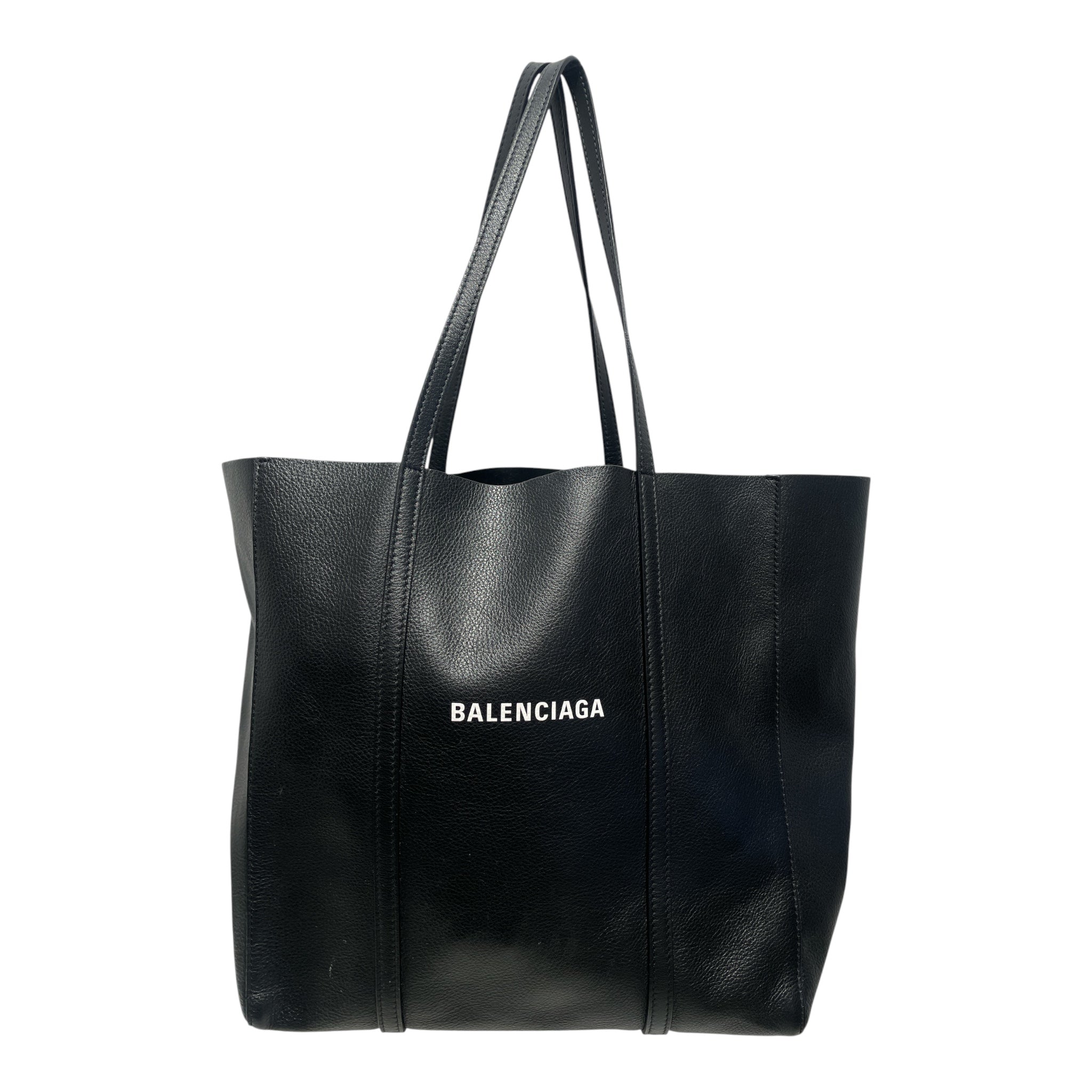 BALENCIAGA/Tote Bag/Leather/BLK/Everyday Leather Tote view 1