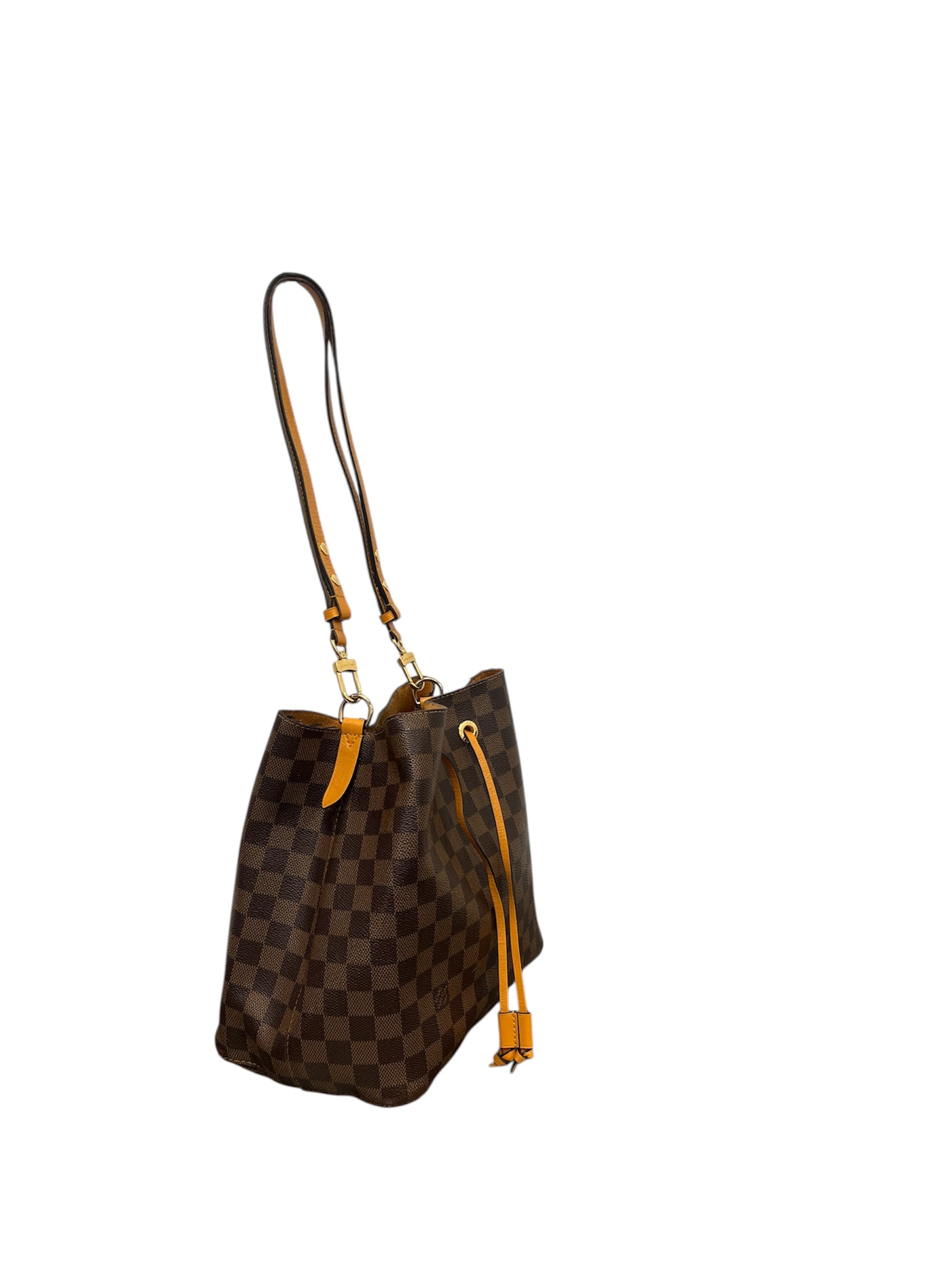LOUIS VUITTON/Cross Body Bag/S/Monogram/Leather/BRW/SAFRAN YELLOW LEATHER BAG view 3