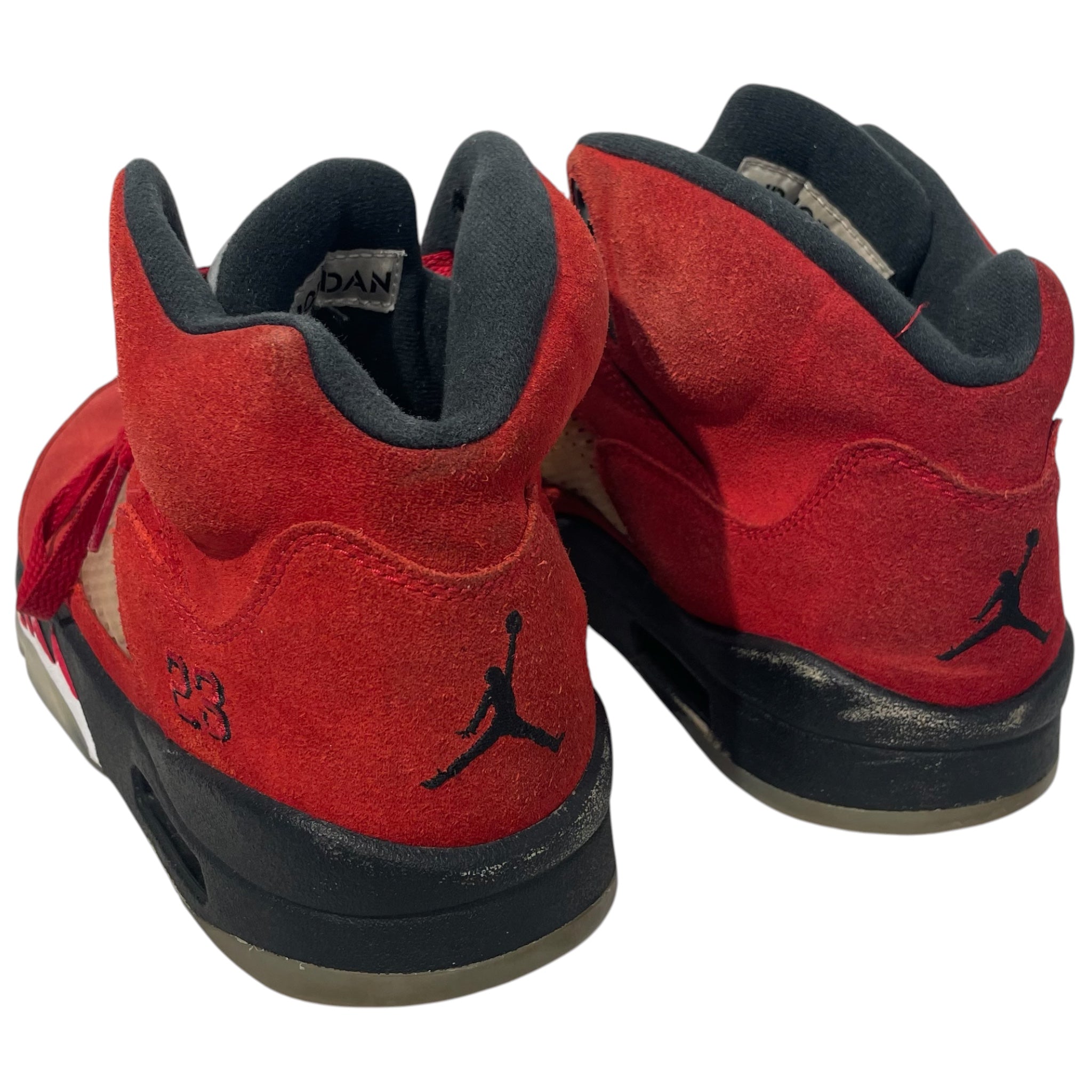 NIKE/AIR JORDAN 5 RETRO/Hi-Sneakers/US 11/Suede/RED/DD0587-600 view 2