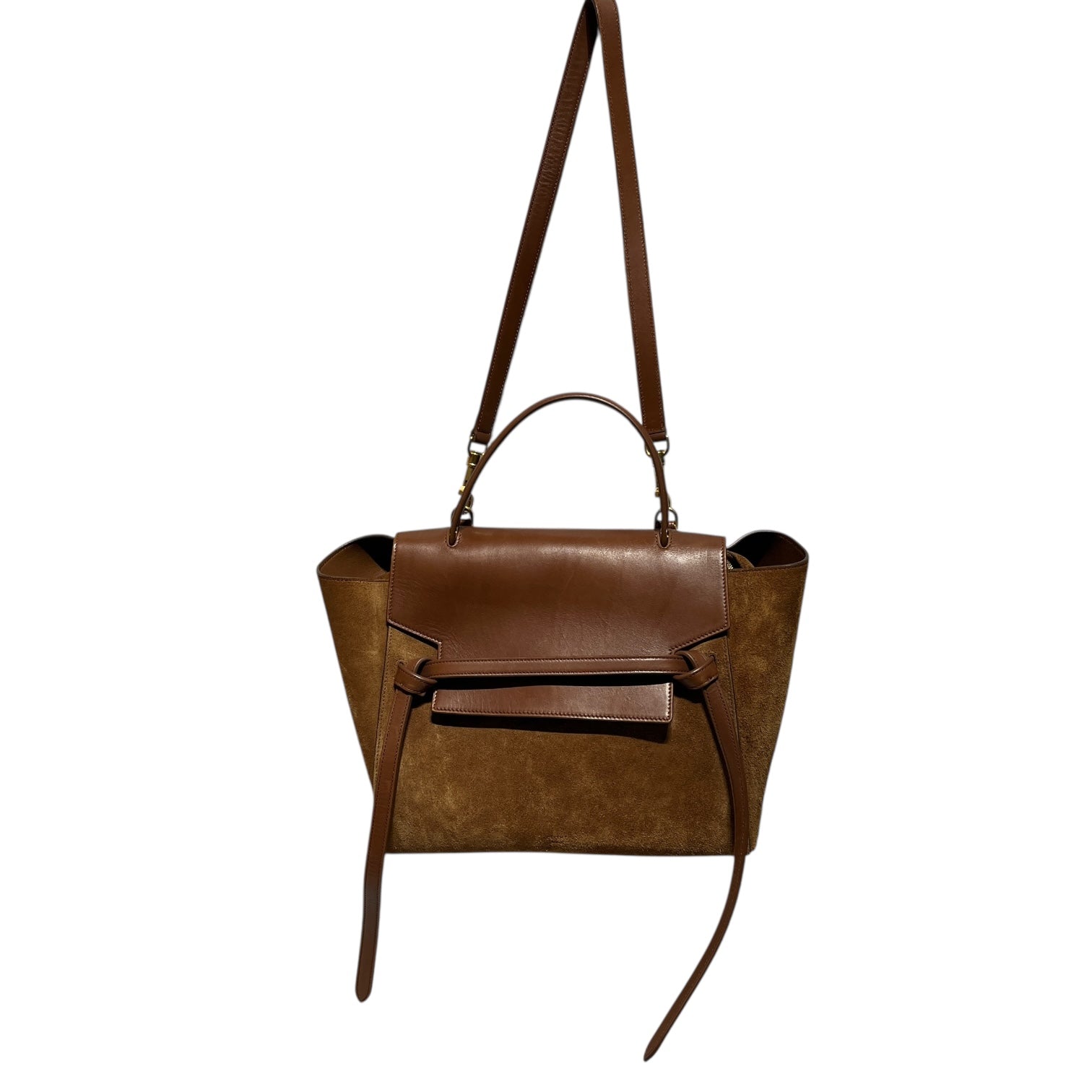 CELINE/Hand Bag/Suede/CML/ view 3
