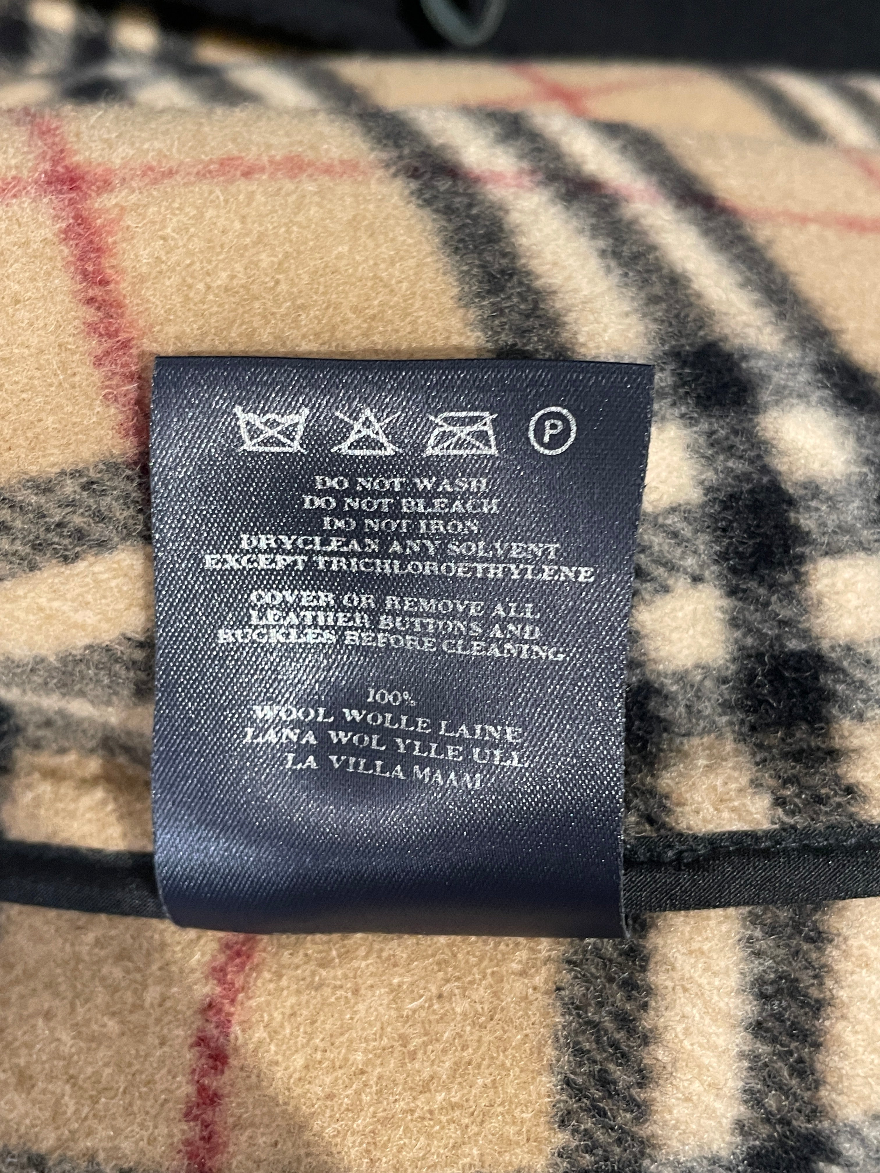 BURBERRY LONDON/Peacoat/L/Wool/BLK/TOGGLE COAT view 4