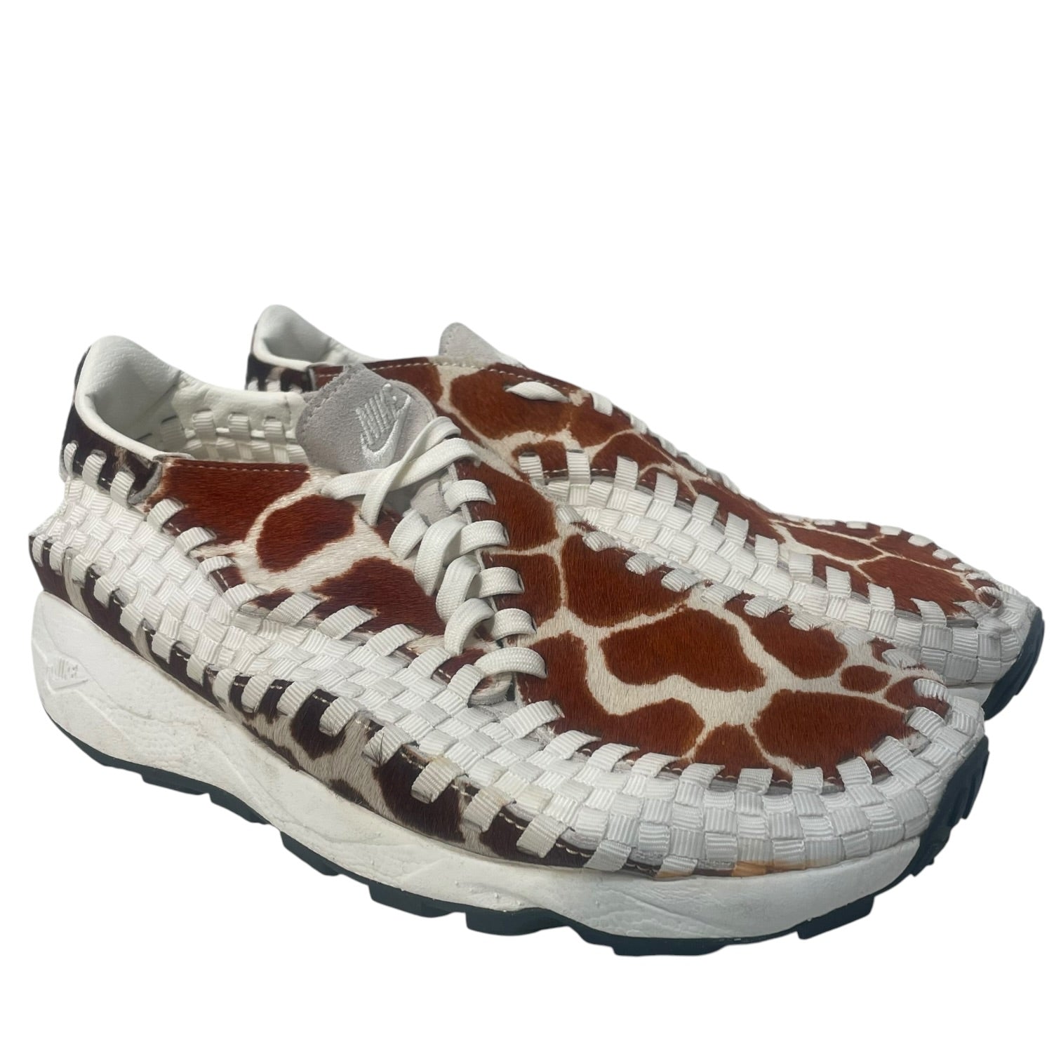 NIKE/AIR FOOTSCAPE WOVEN/Low-Sneakers/US 10/Animal Pattern/Fake Fur/MLT/Straight Tip/FB1959-100 view 1