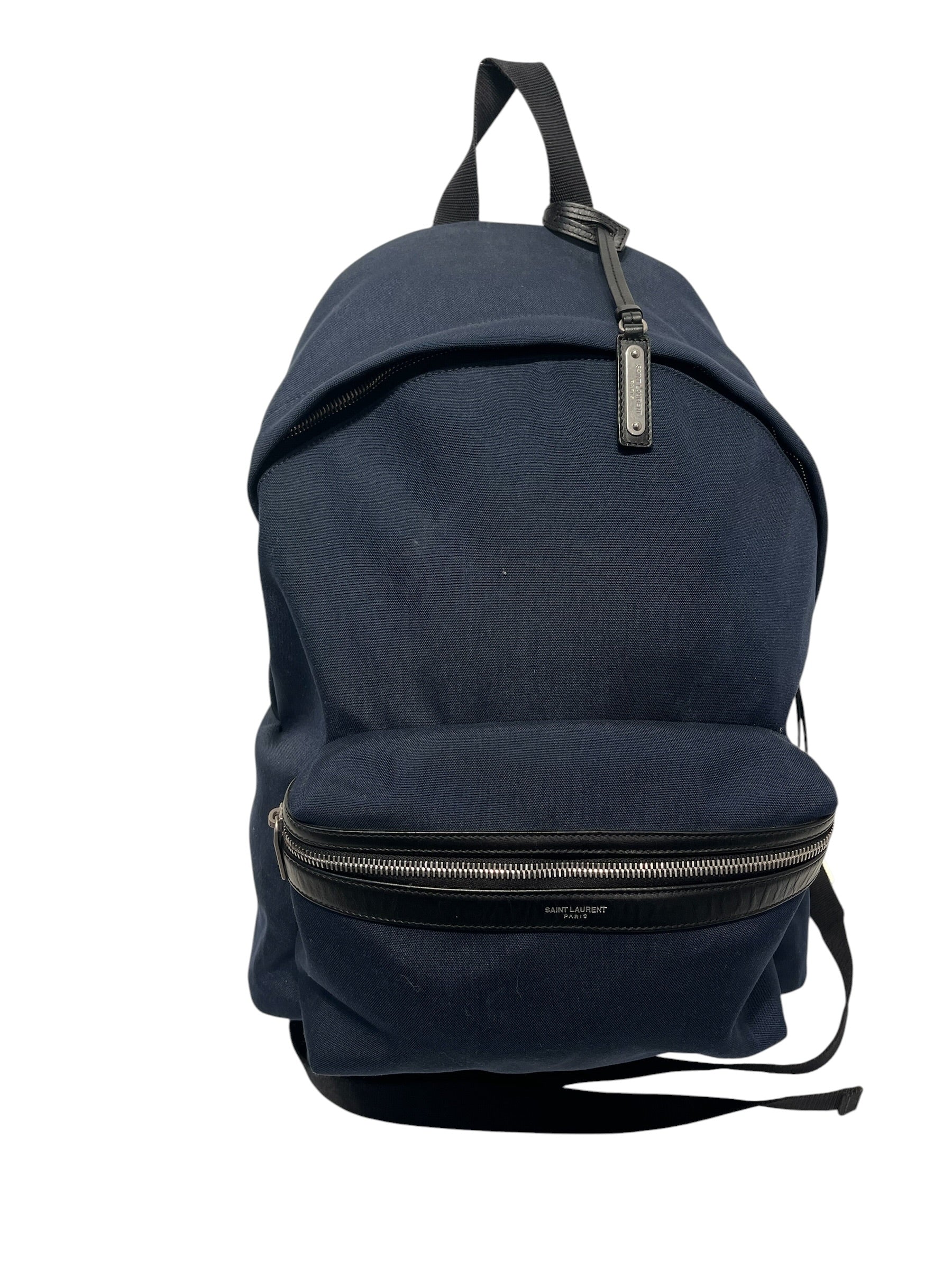 SAINT LAURENT/Backpack/Cotton/NVY/vnz4654480917 view 1