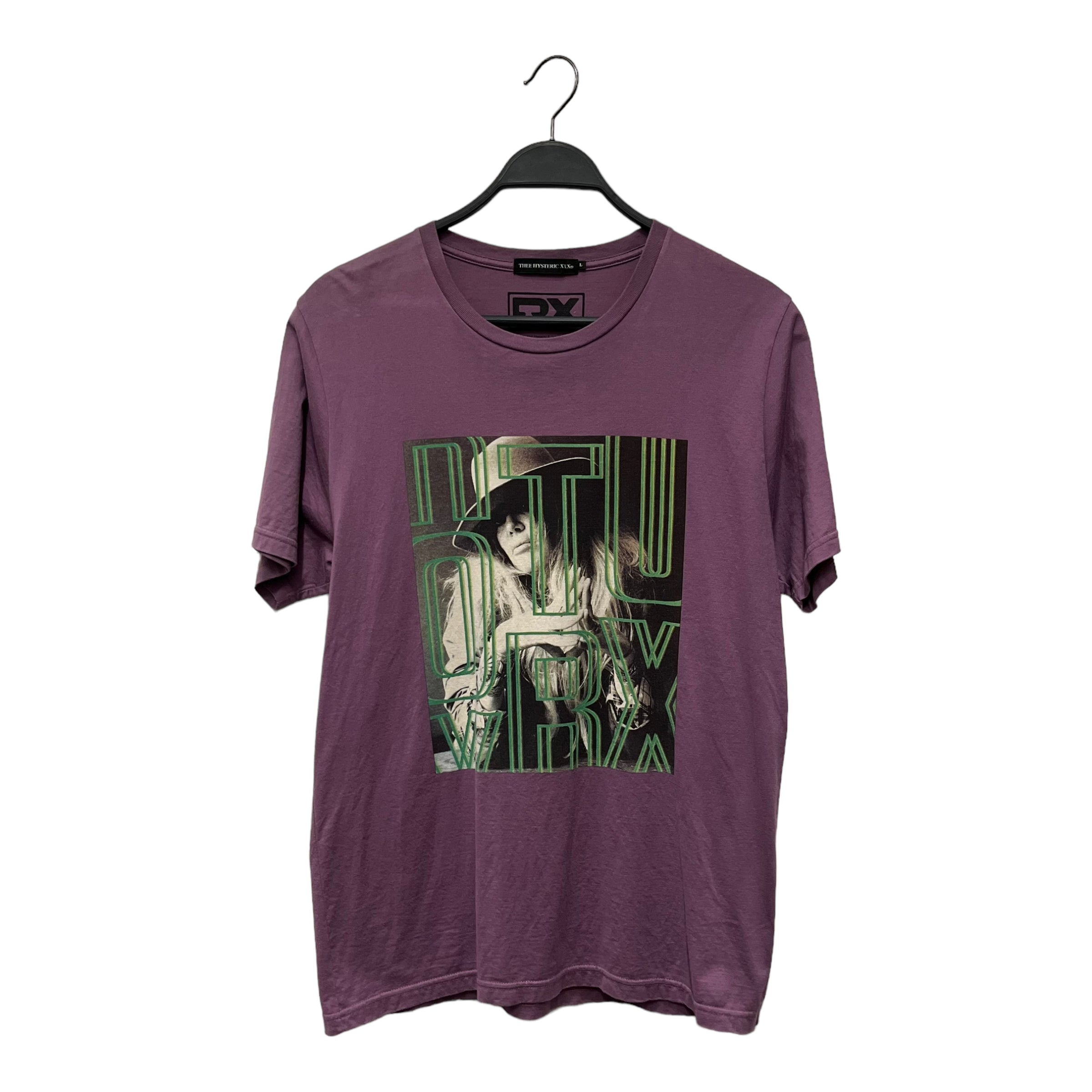 THEE HYSTERIC XXX/T-Shirt/L/Purple/Cotton/06201CT03/06201CT03 view 1