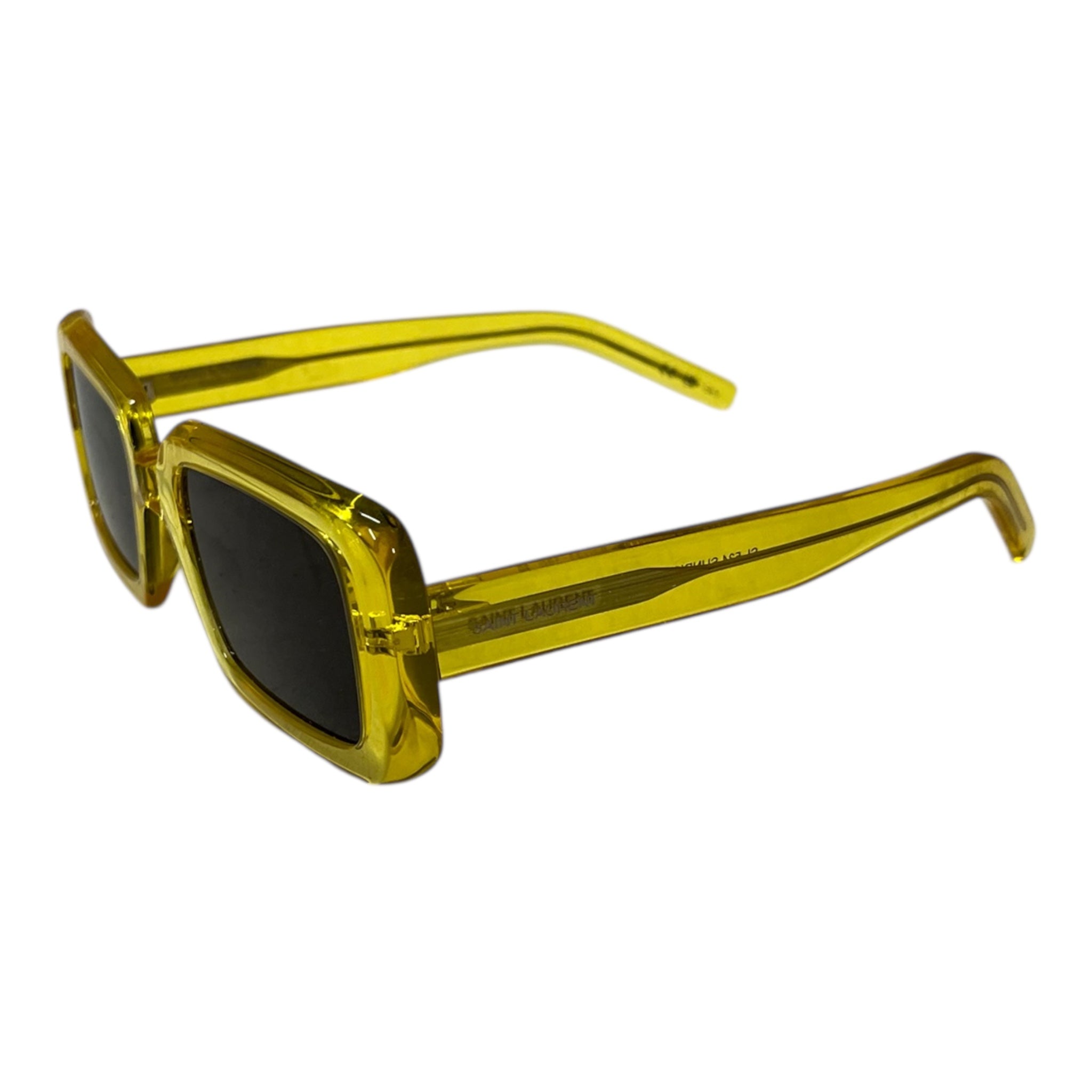 SAINT LAURENT/Sunglasses/Plastic/YEL/ view 2