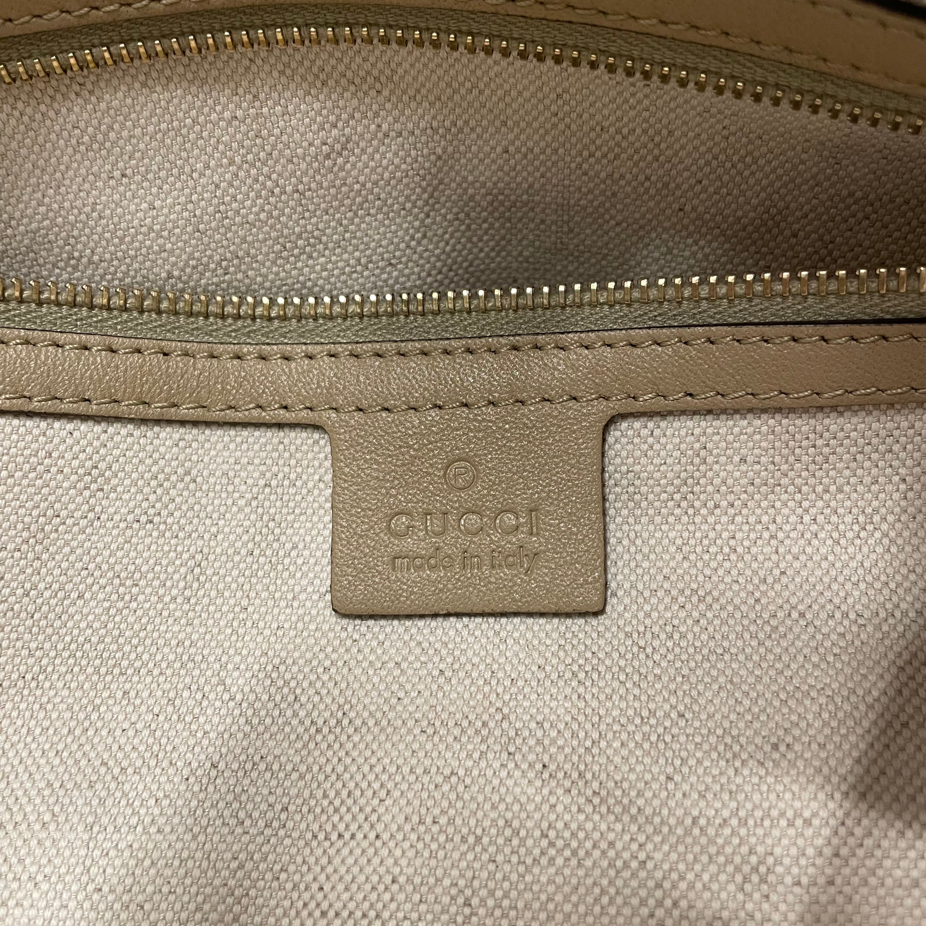 GUCCI/Tote Bag/Cotton/BEG/GG SUPREME MONO CANVAS view 5