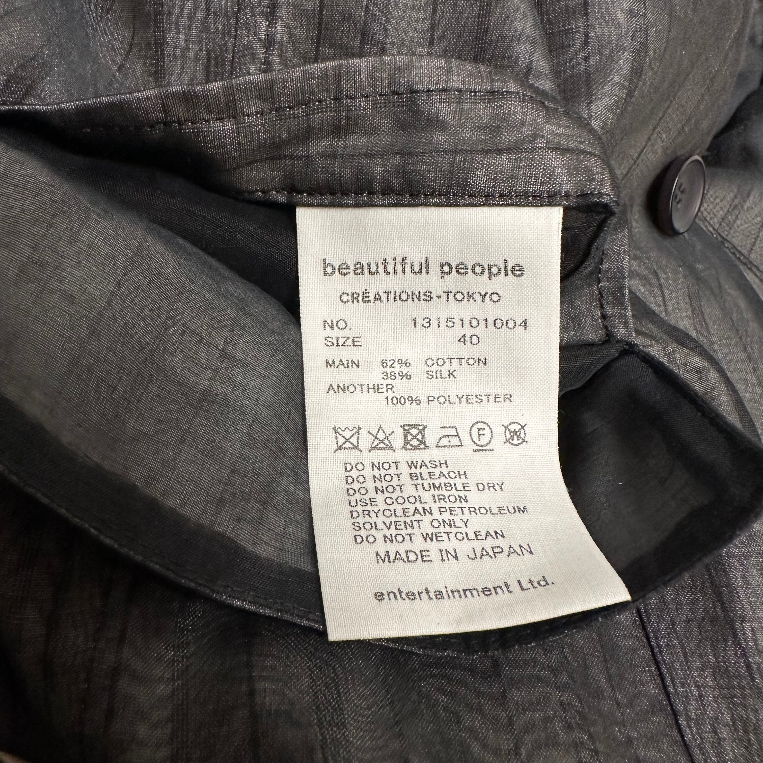 beautiful people/Tailored Jkt/40/Cotton/1315101004/1315101004 view 4